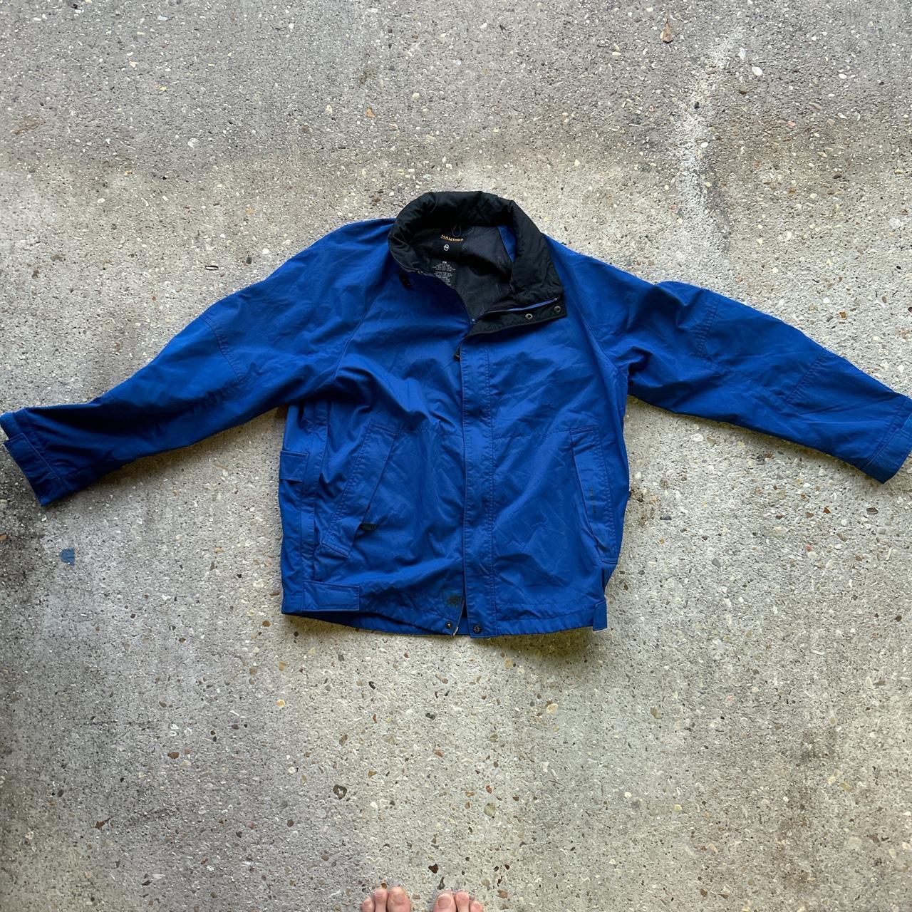 Nautica Jacket Blue Mens - Depop