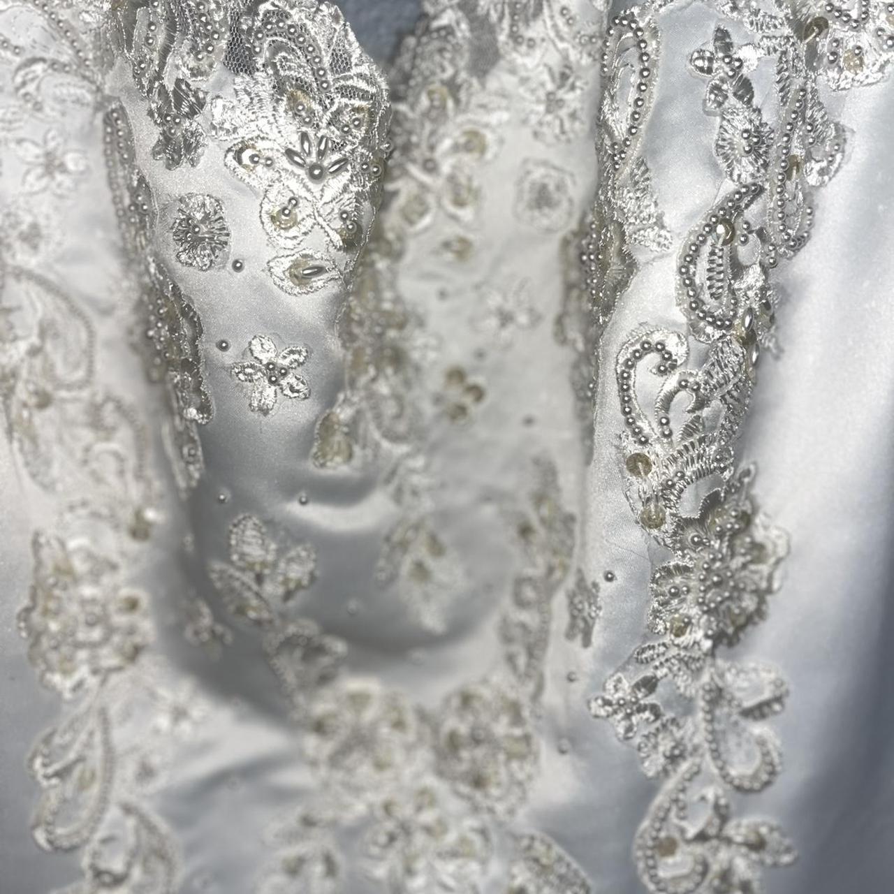 Melody Bridal Collection Wedding Dress Size 22 Depop