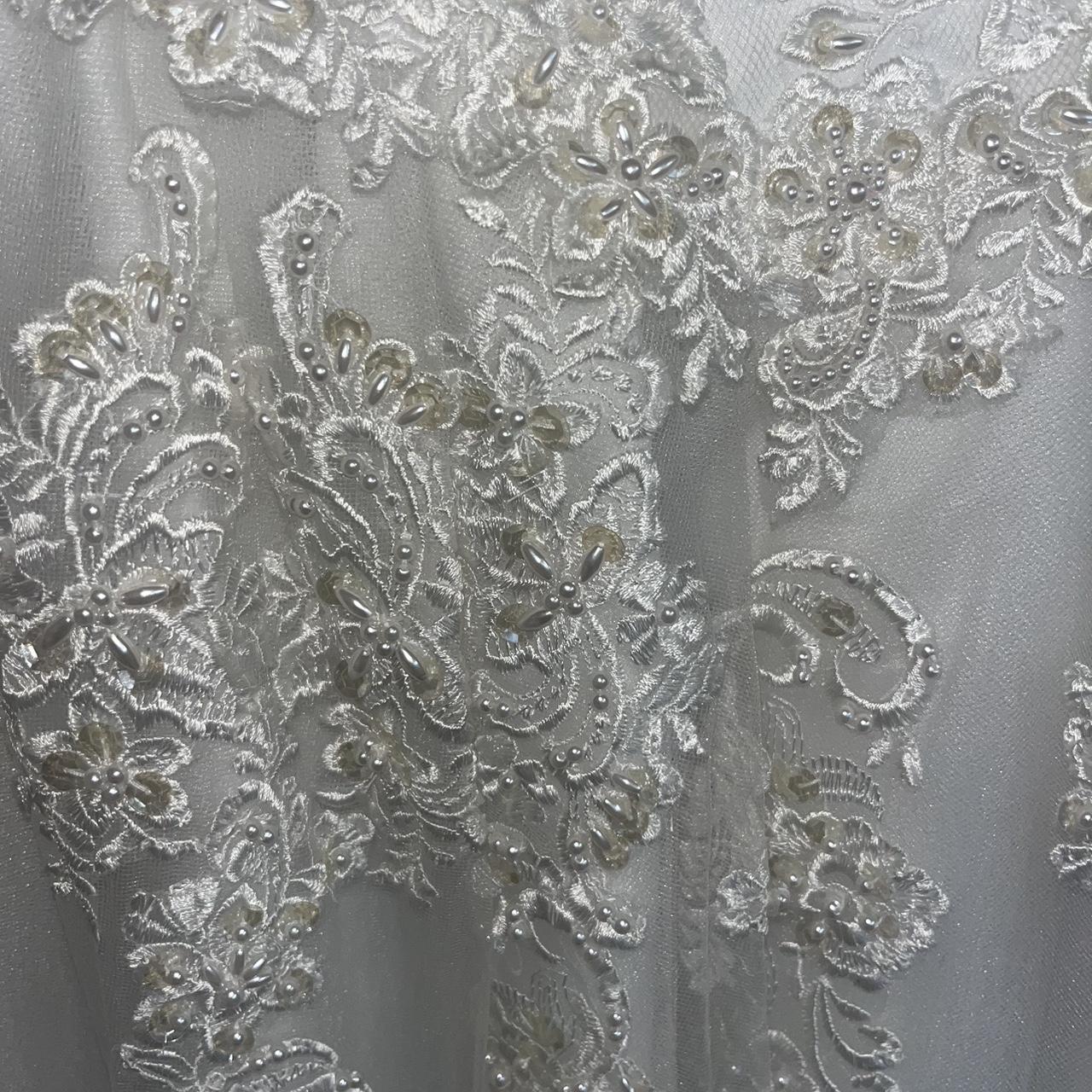 Melody Bridal Collection Wedding Dress Size 22 Depop