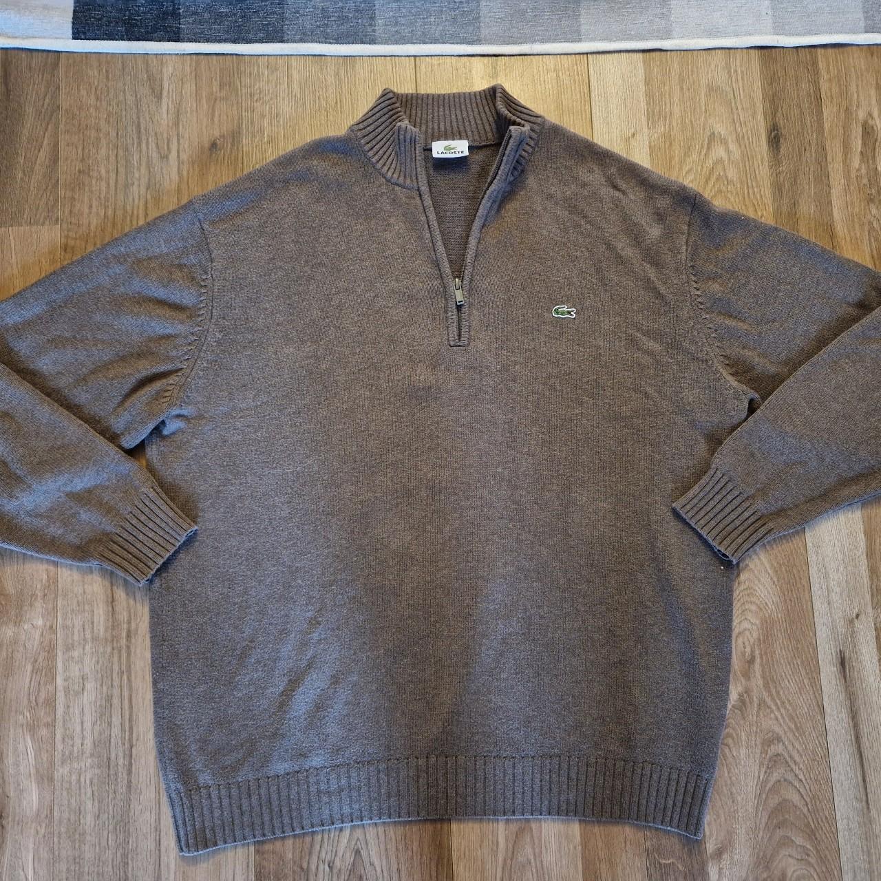 Mens lacoste jumper size 7 Depop