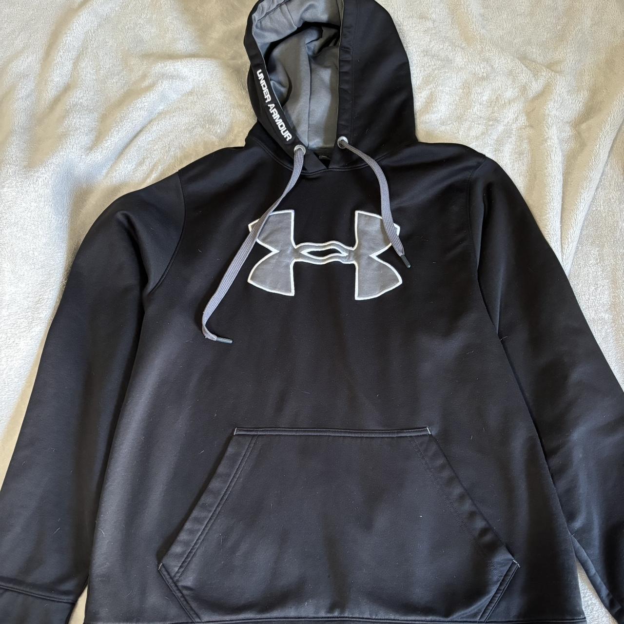 Under Armour Hoodie Color Black Size L Very. Depop