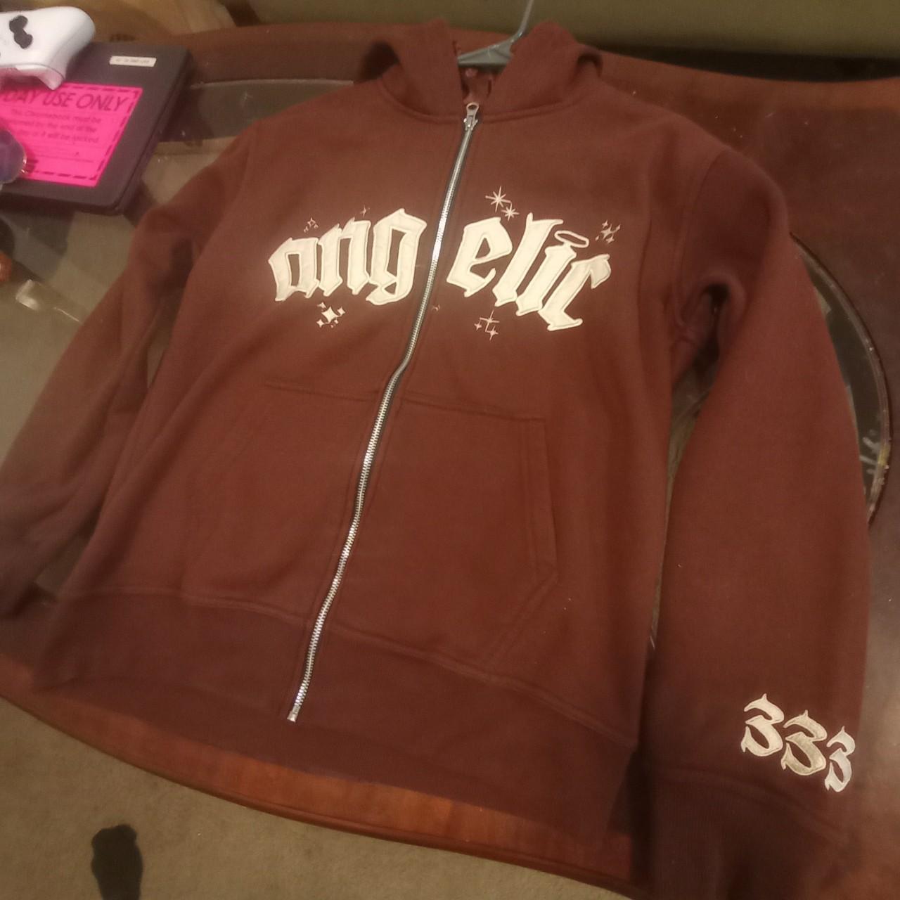 angelic motion hoodie mostly never worn been hanging... Depop