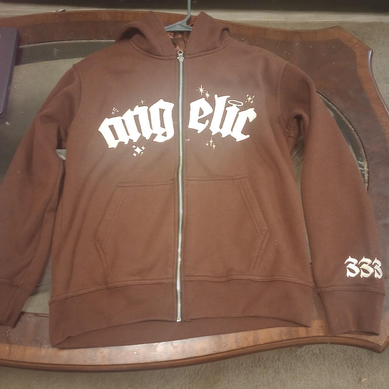 angelic motion hoodie mostly never worn been hanging... Depop