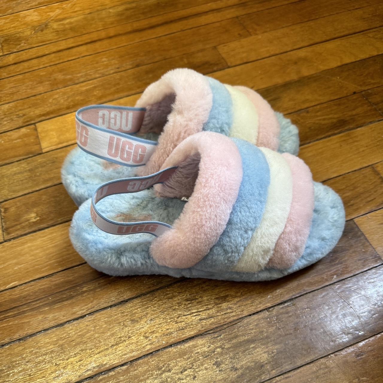 Pink and blue uggs hotsell