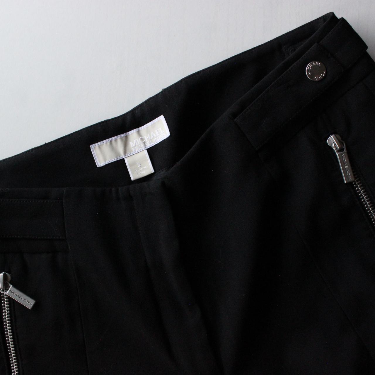 MICHAEL KORS Black Casual Trousers Bottoms Elasticated Waist No Drawstring  33/32 | eBay