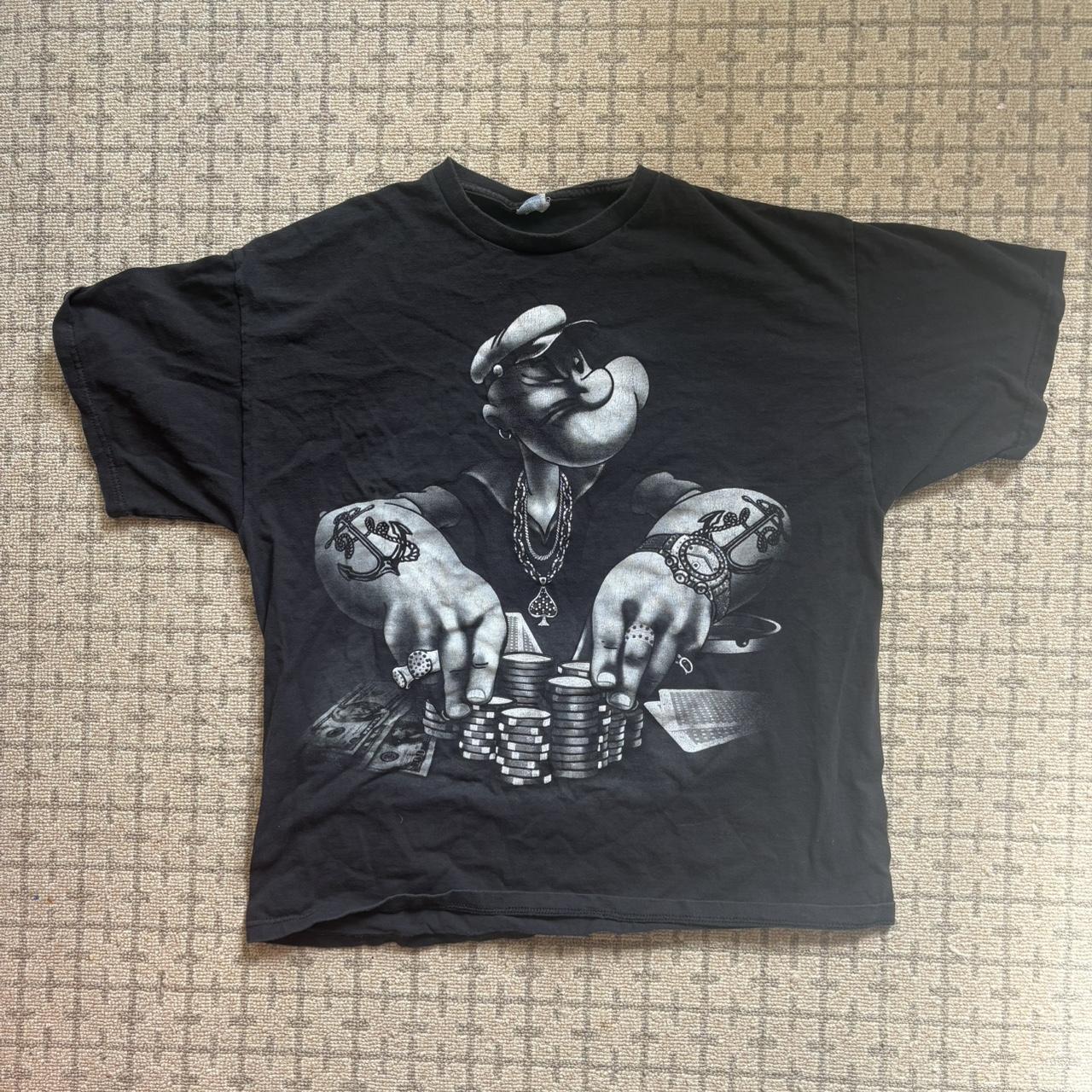 TRIBAL Y2K T Shirt 🪽 Design on front, size | Depop