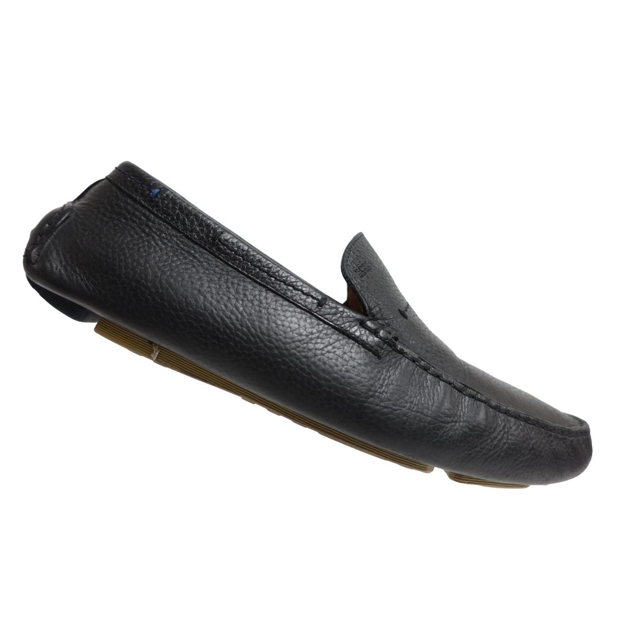 Hugo boss 2024 black loafers