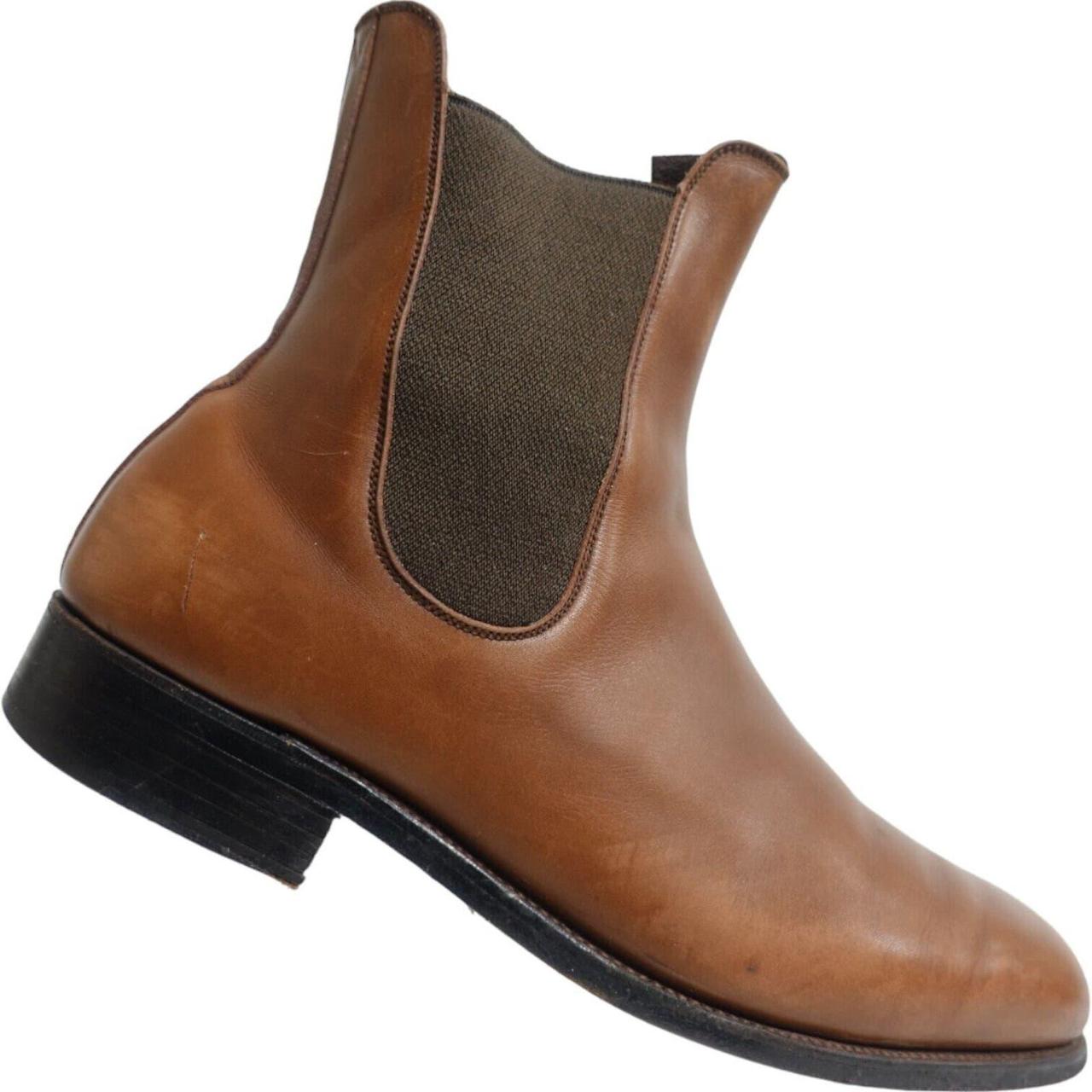 J.M. WESTON Men Chelsea Boots Brown Size 12US/11UK... - Depop