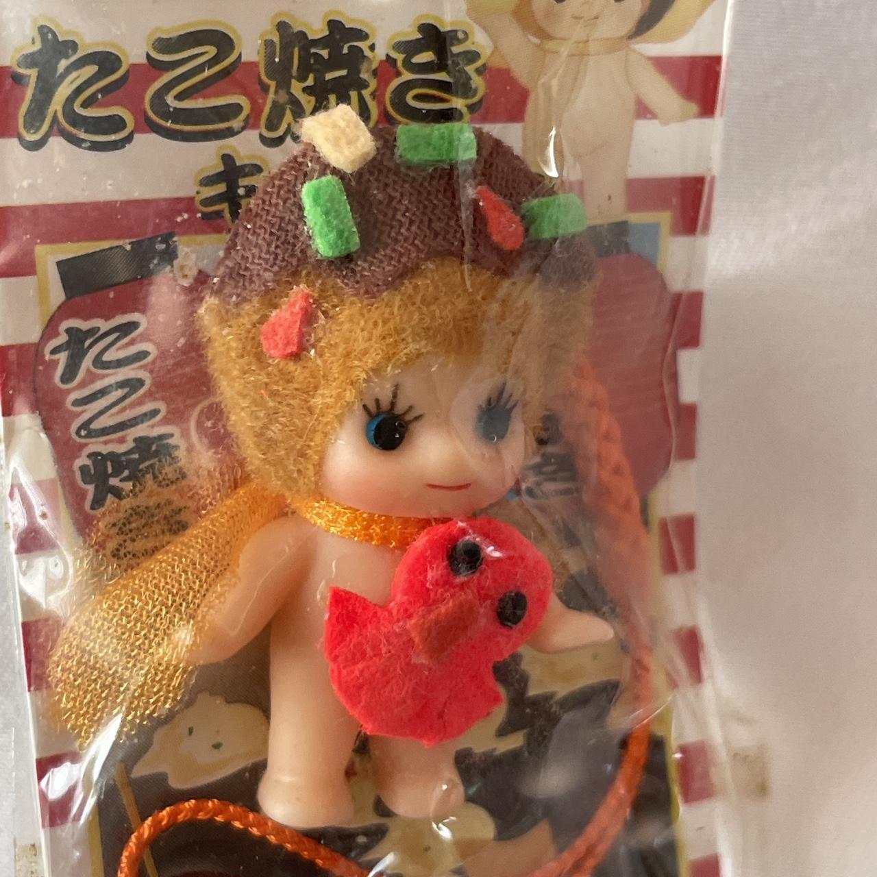 ❤️RARE Y2K KEWPIE TAKOYAKI GOTOCHI CHARM❤️ *remember - Depop