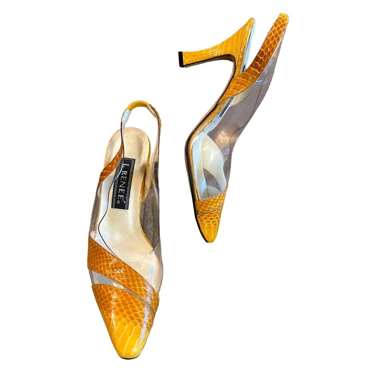 J renee yellow on sale shoes