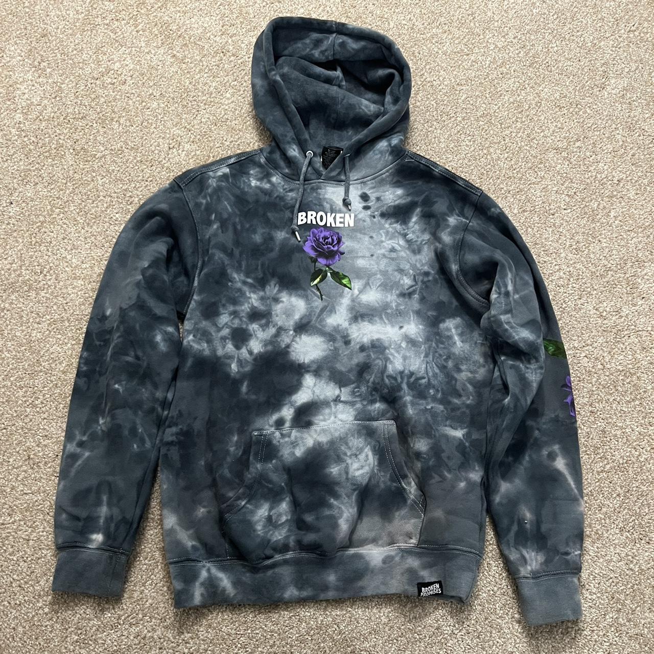 SMALL Zumiez Broken Promises Grey/Blue