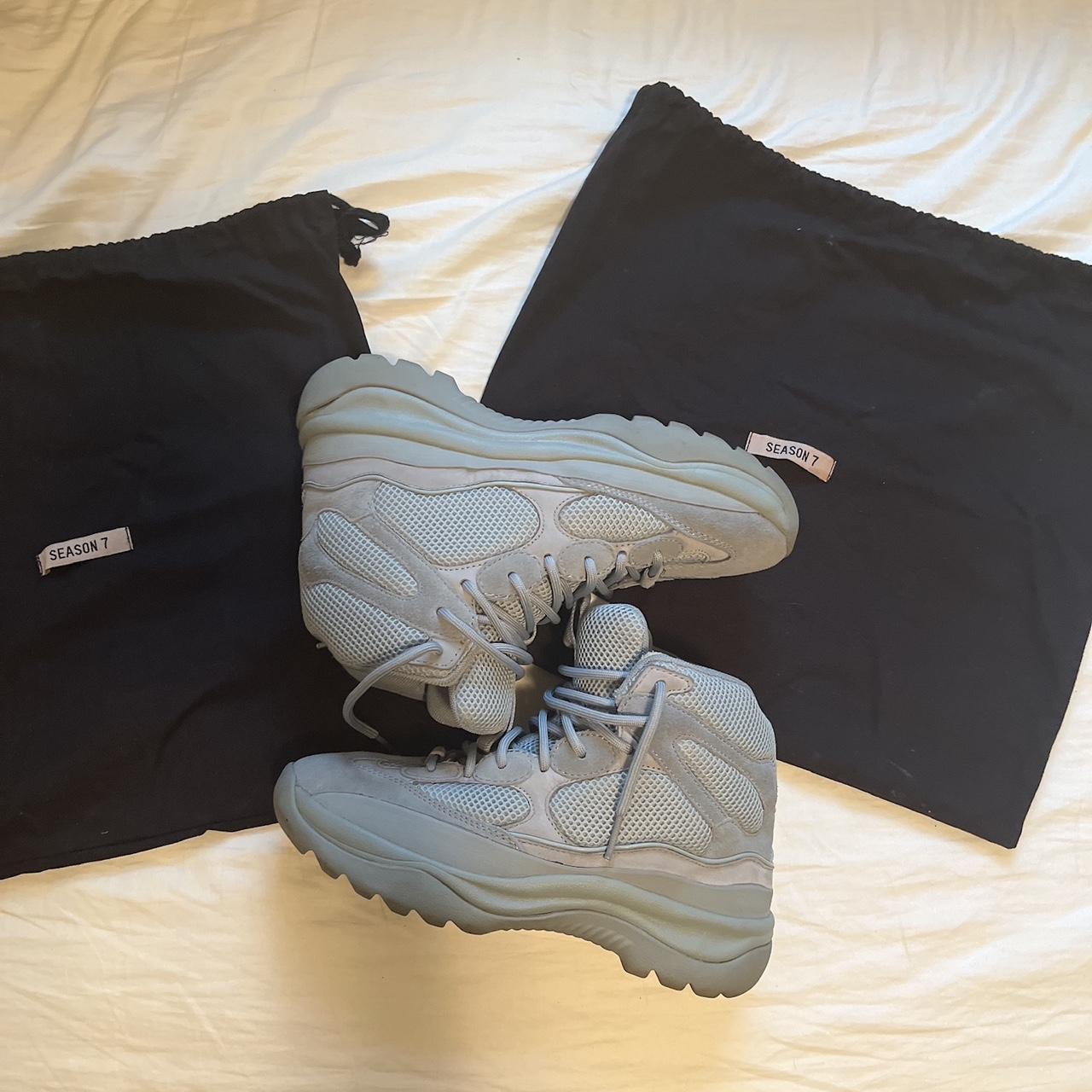 Yeezy boots house cheap blue