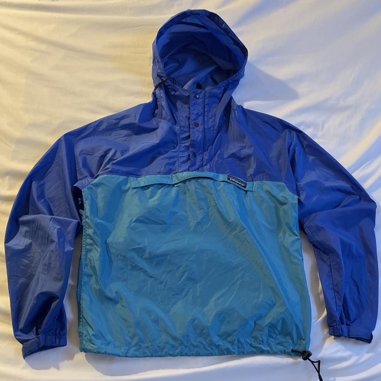 Early 2000s Patagonia windbreaker/raincoat, no... - Depop