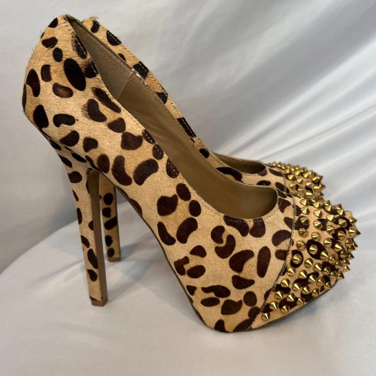 Steve shop madden leopard pump