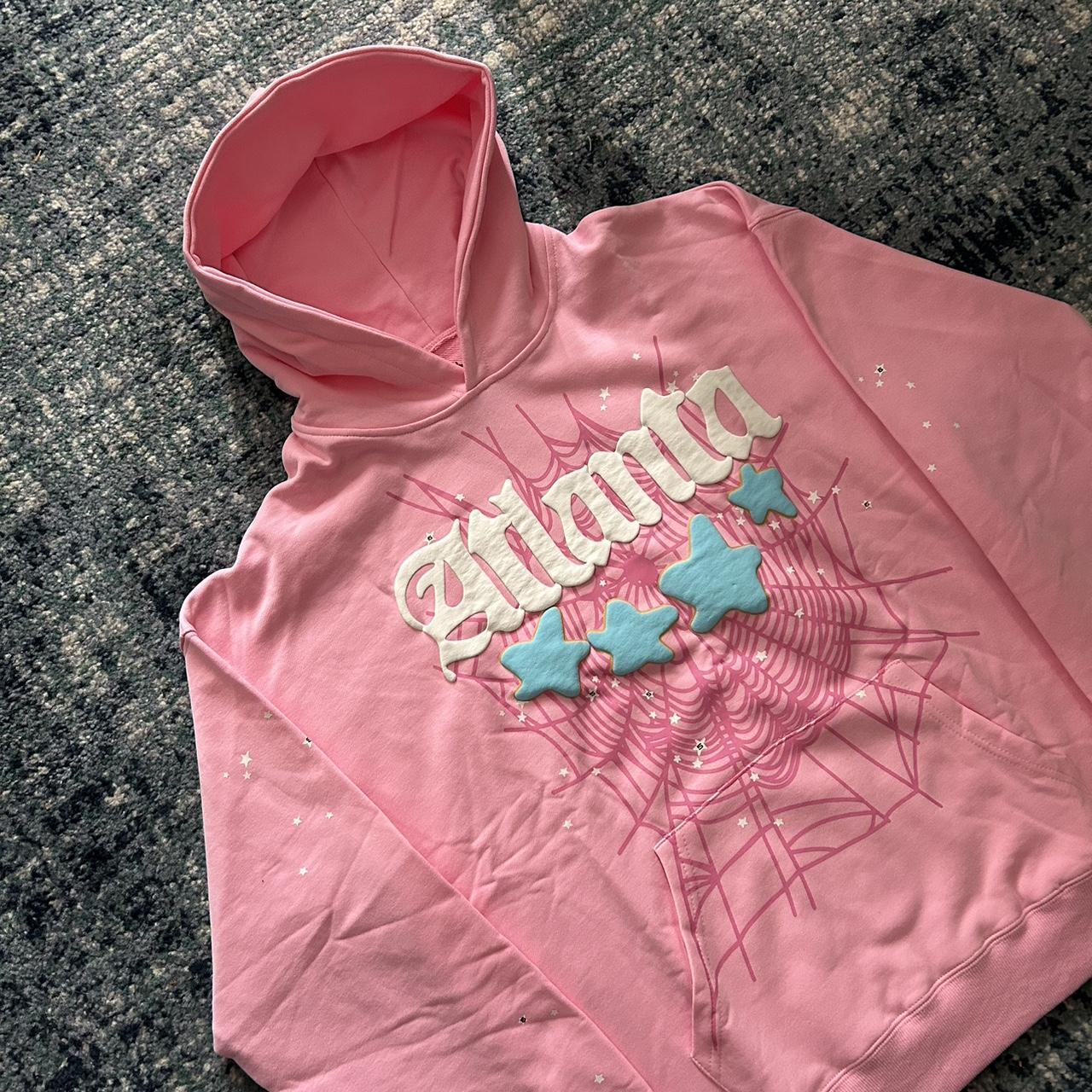 Pink spider spyder sp5der hoodie Atlanta Size | Depop Pink spider spyder sp5der hoodie Atlanta Size | Depop
