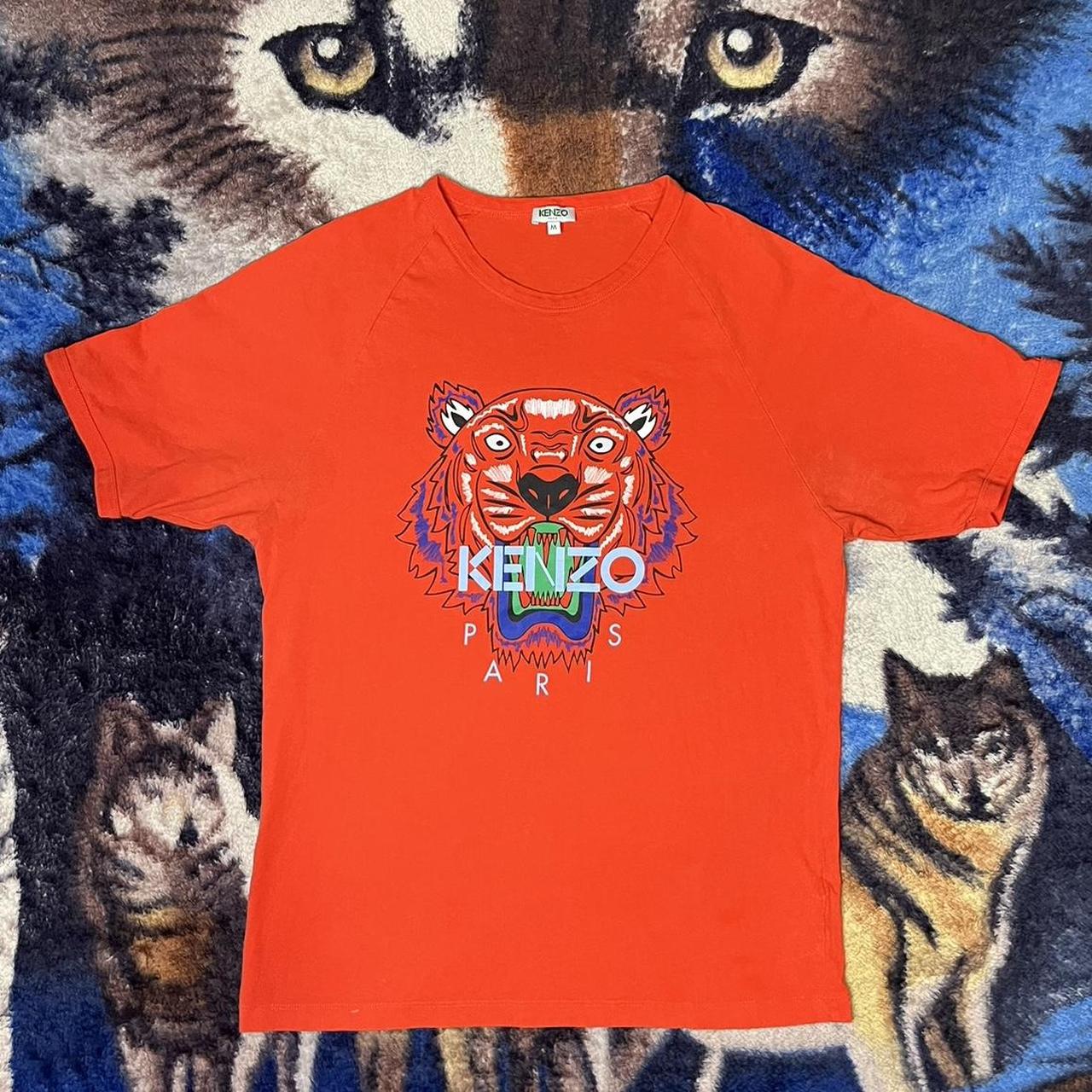 Modern Y2K Kenzo Paris short sleeve shirt Depop