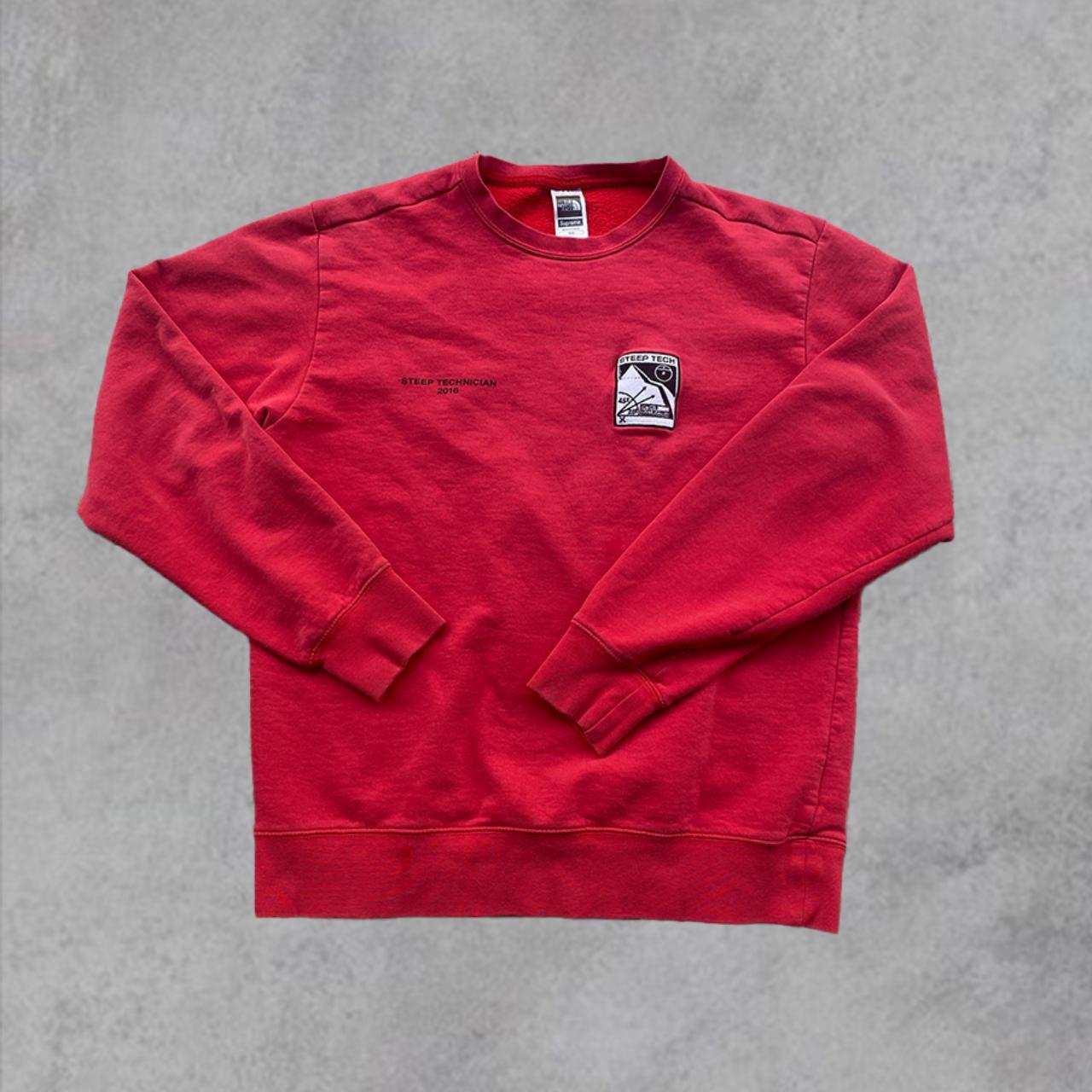 Supreme north face 2024 steep tech crewneck