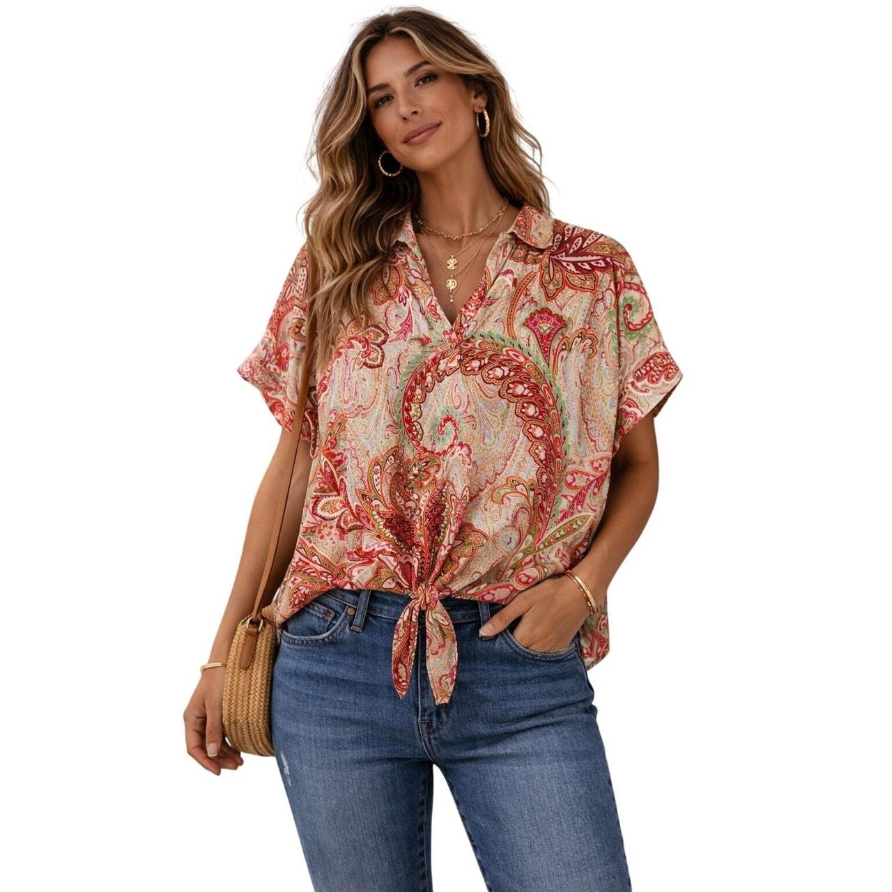 Threadbare Women's Blouse - Multi - M – Single Th… - image 1