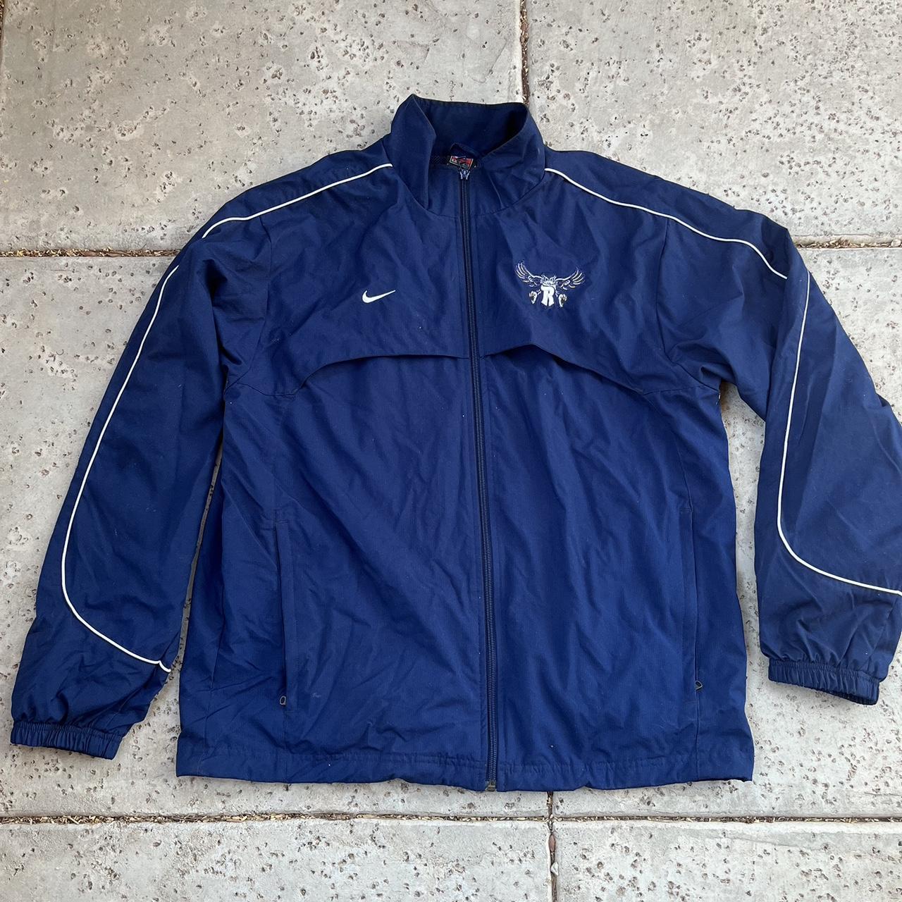 zip up windbreaker nike
