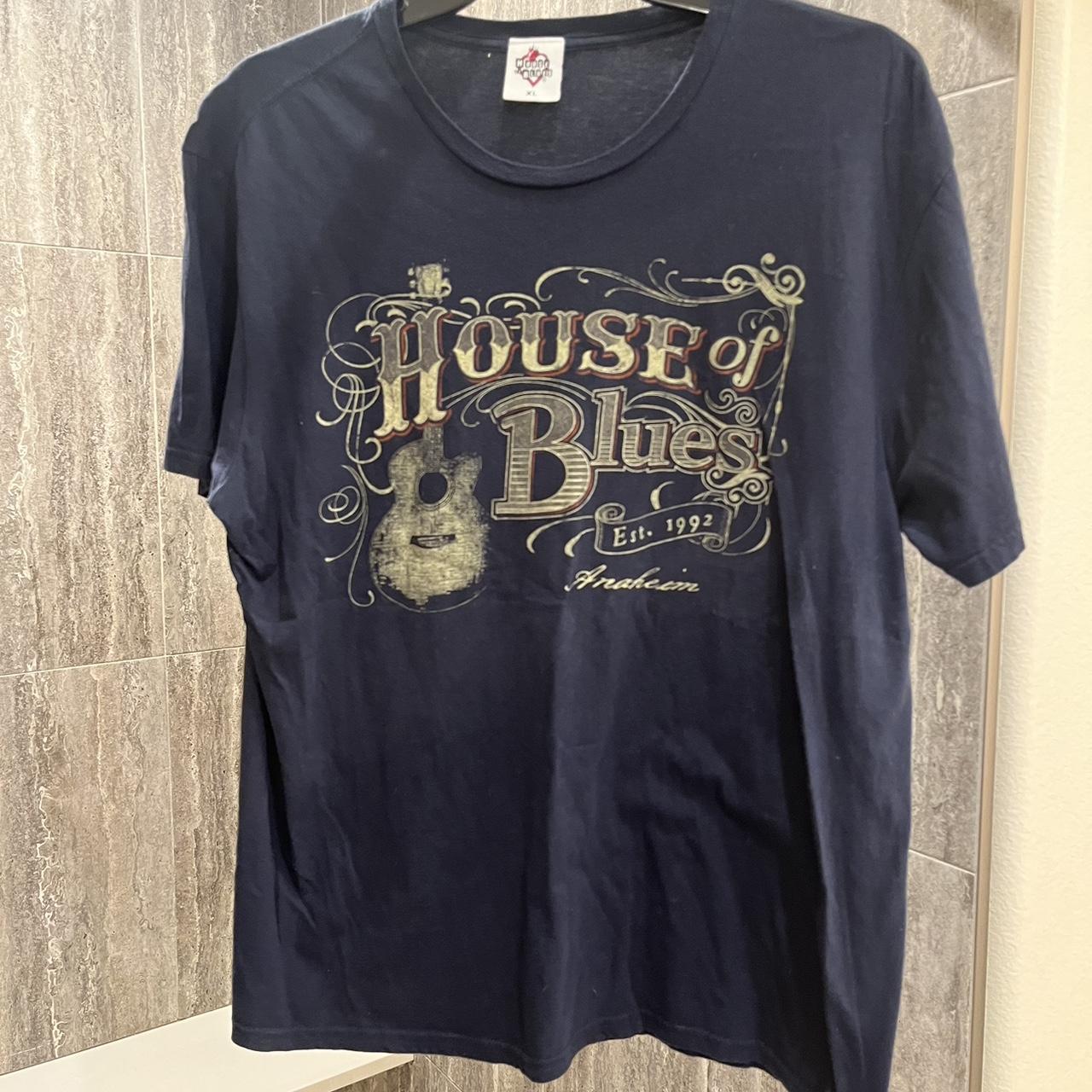 Vintage House Of Blues TShirt Crazy... Depop