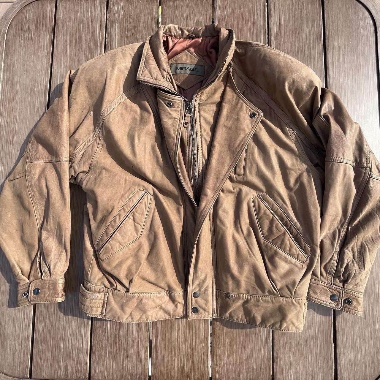 Carhartt sale leather jacket