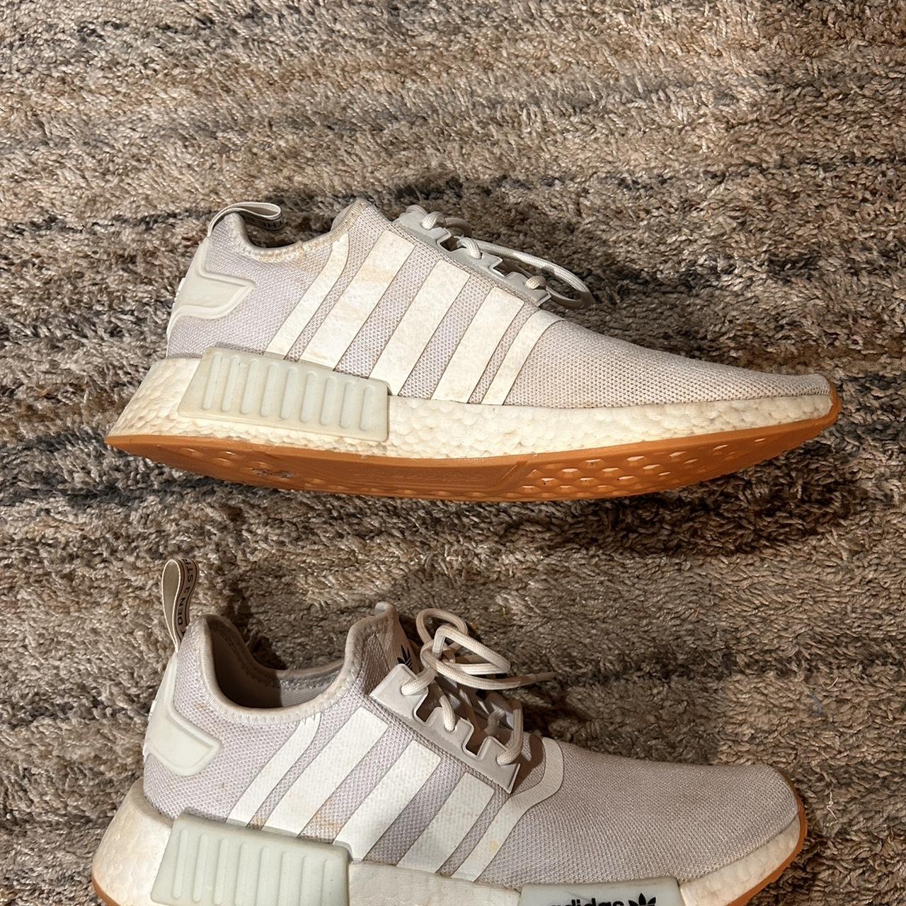 Adidas NMD Triple White Gum only worn a few