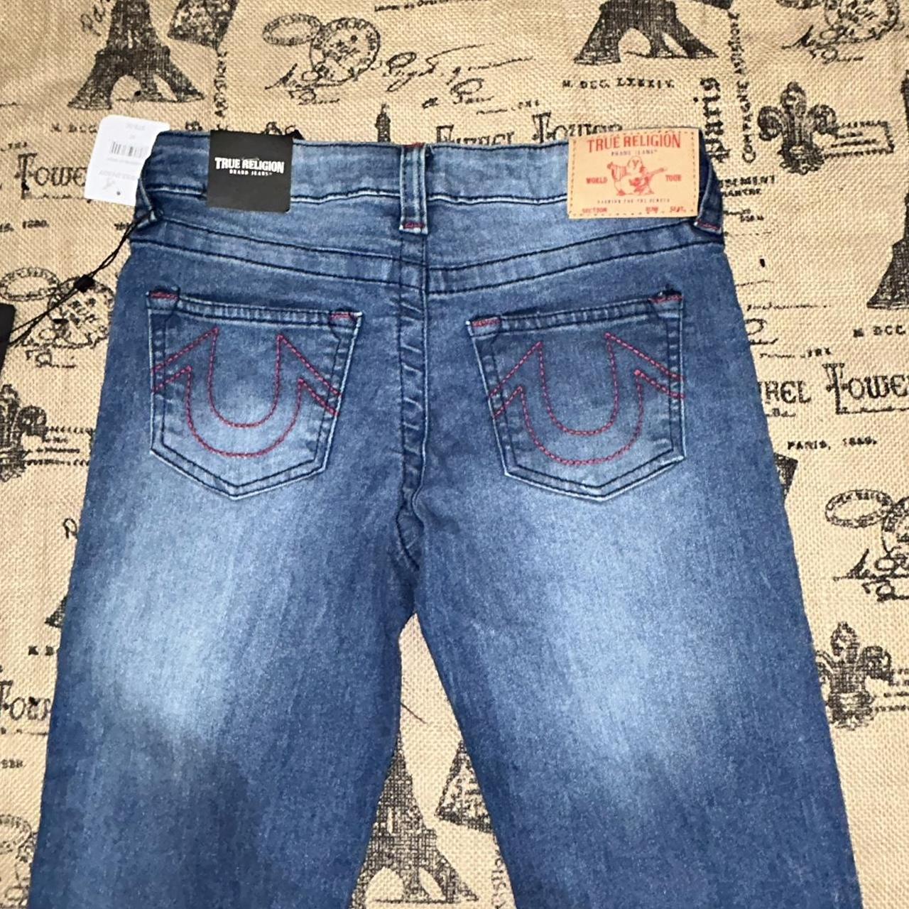 True Religion Boys' Geno Jeans - Bahama Blue Wash, 6