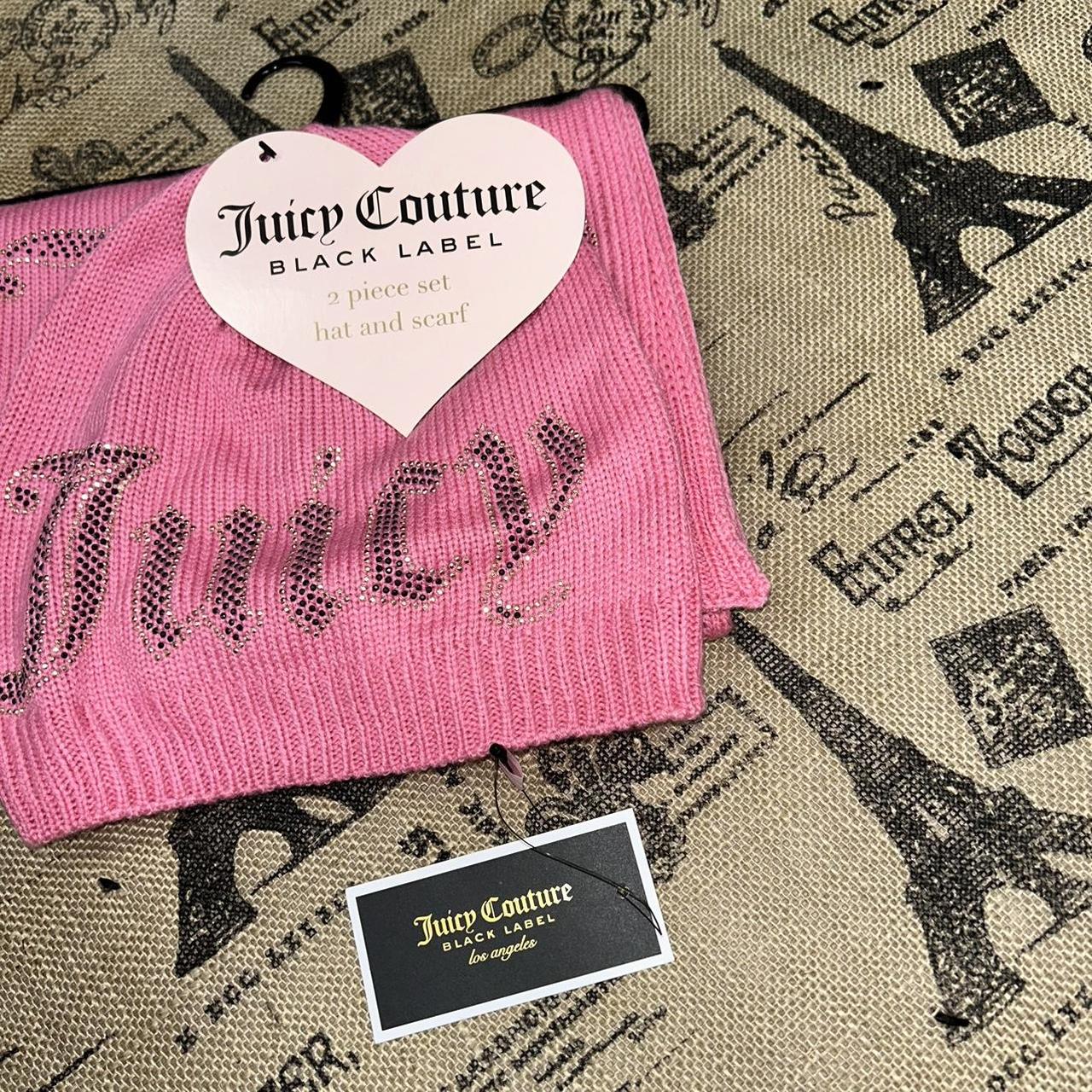 Juicy Couture Hat & on sale Scarf Set