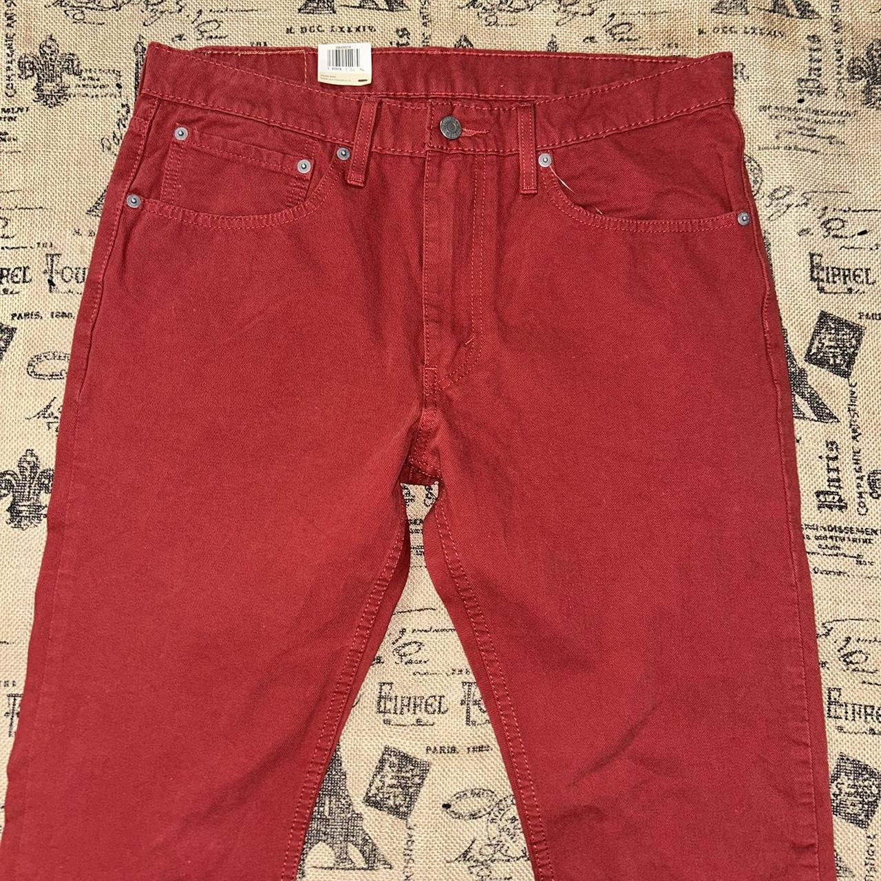 Levi Strauss and Co. NWT! 501XX Dark Red Levi's | Depop