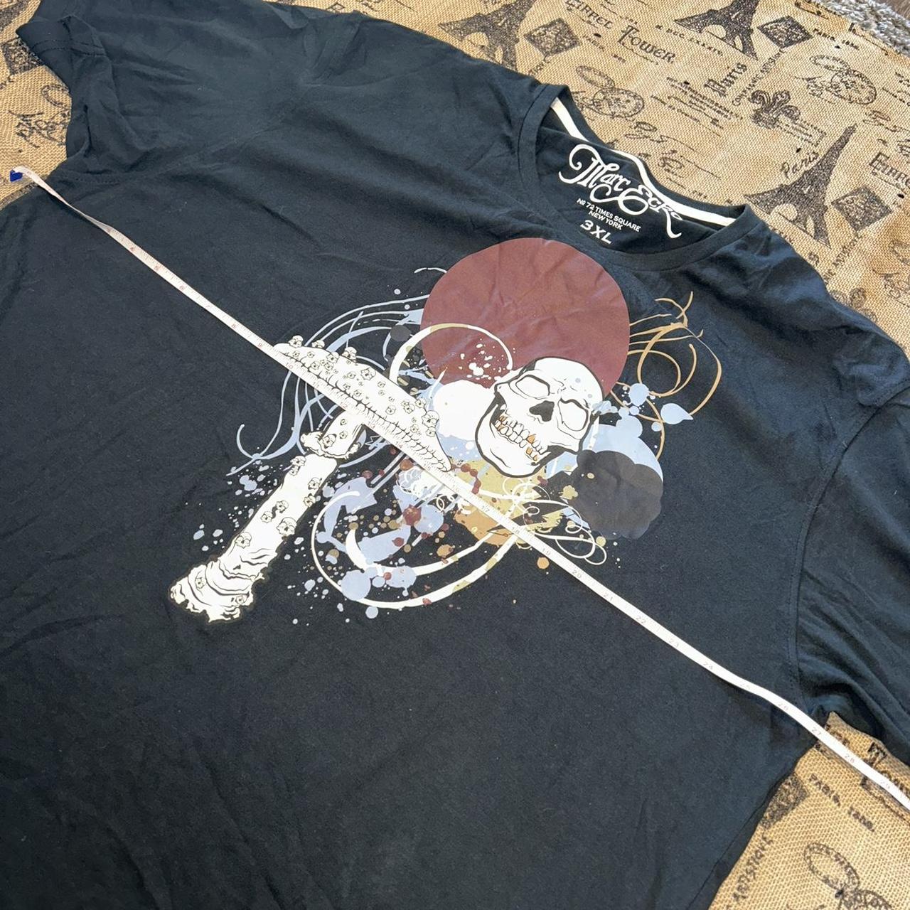 MARK 雑誌セット No. 32 & No. 40 Marc Ecko No 72 Time Square New York Black Tee Size | Depop