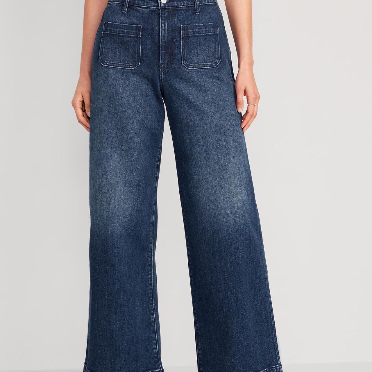 Old Navy NWT! Blue Wash Extra High-Waisted Depop