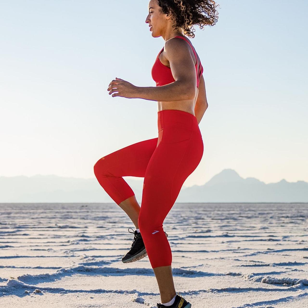 Orange running leggings best sale