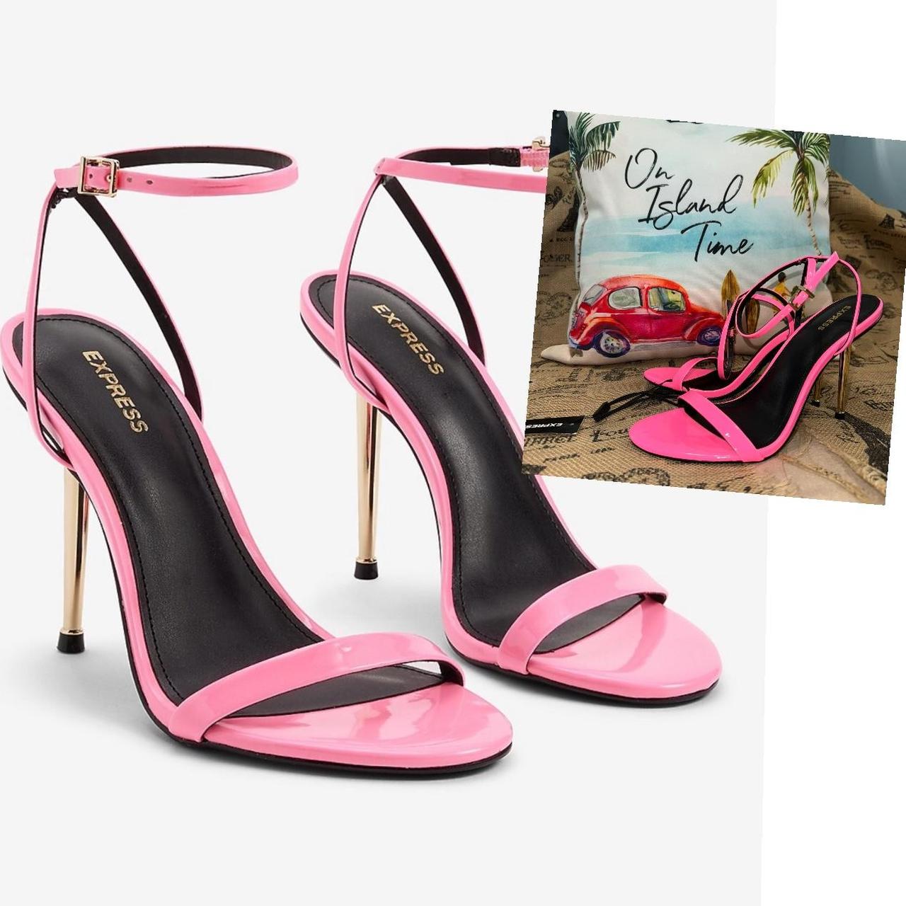 Pink heels size 8 best sale