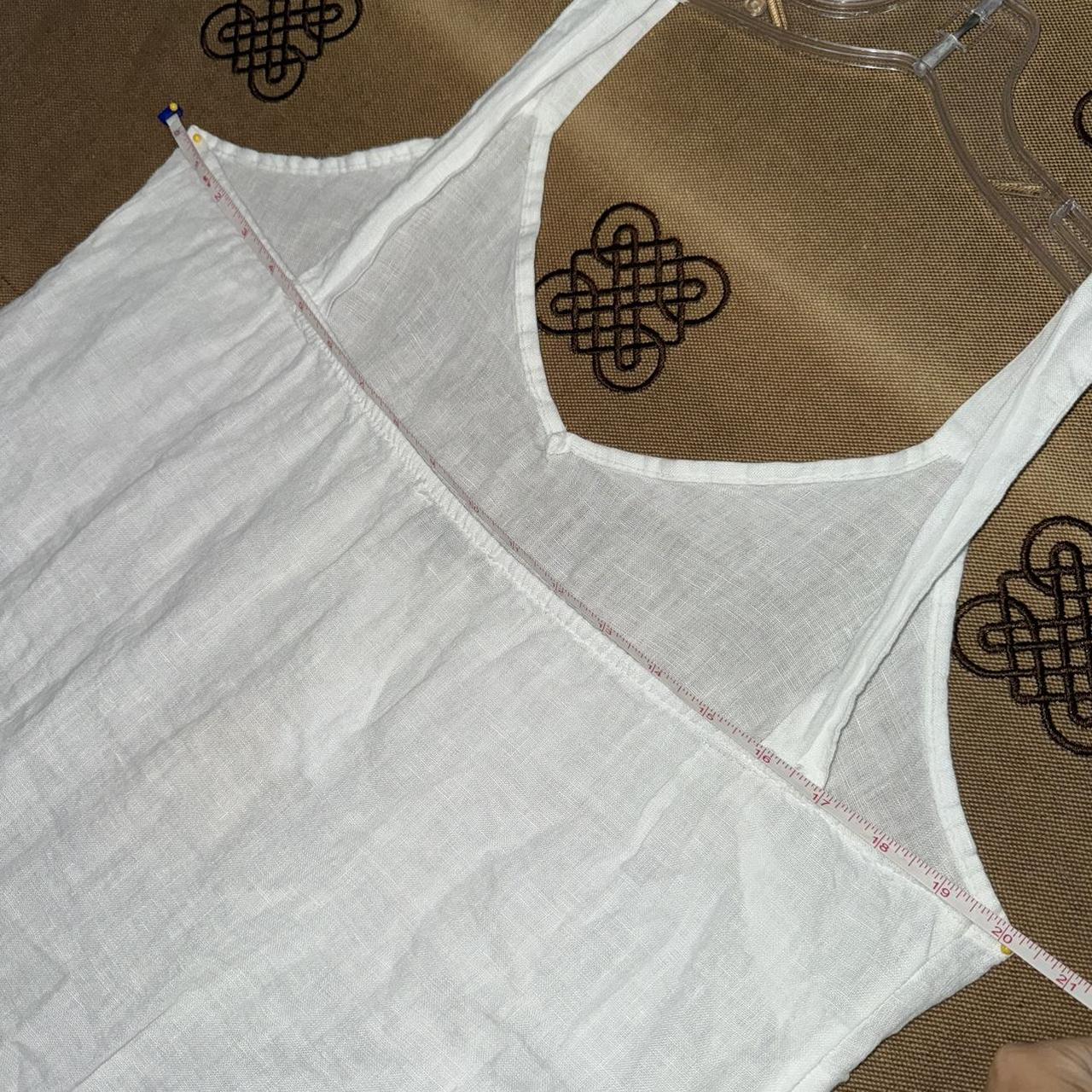 Francesca Bettini NWT! White Pure Linen Depop