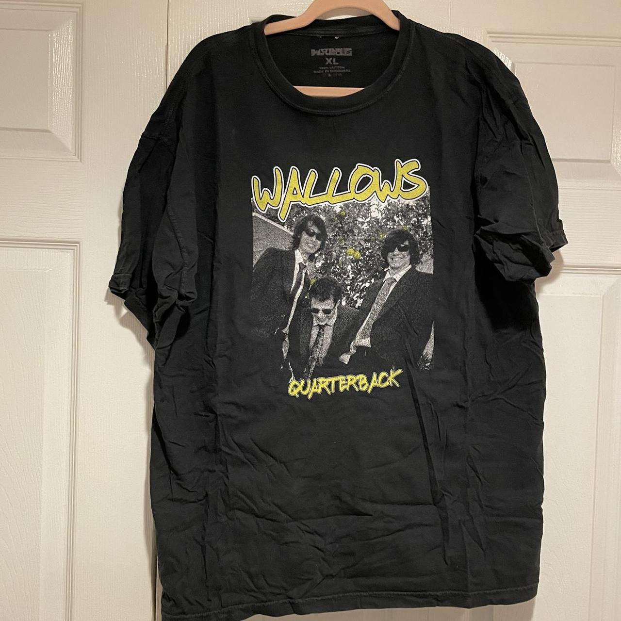 wallows “quarterback” single merch shirt in size… - Depop