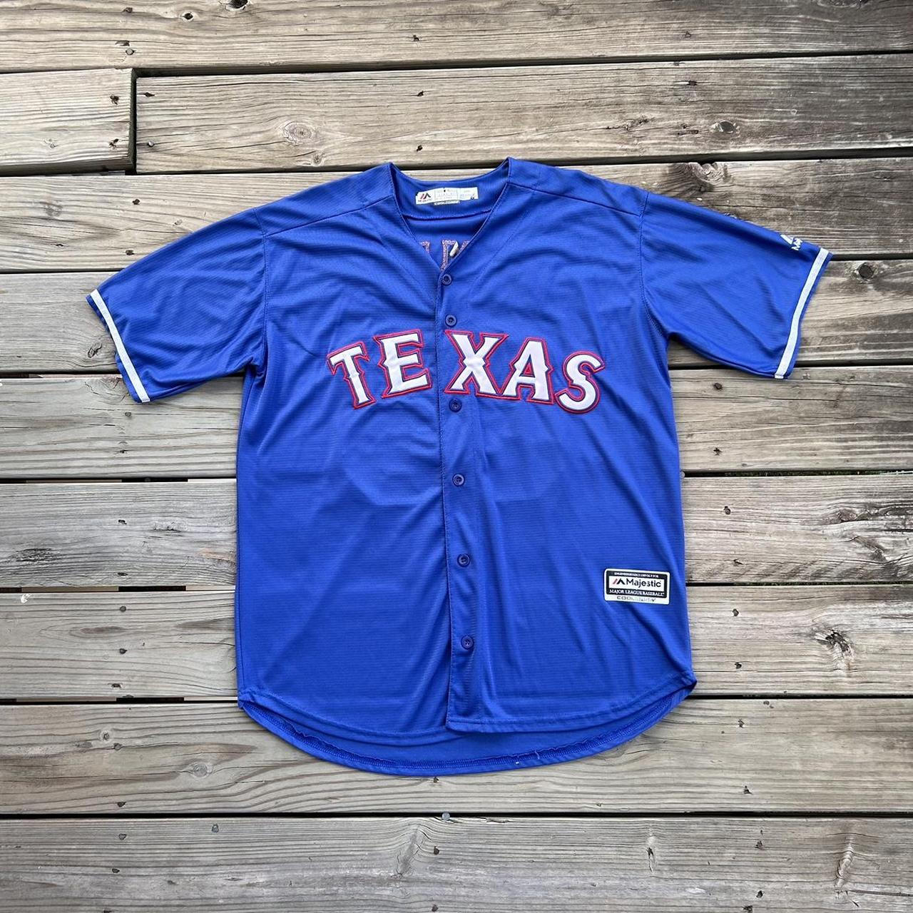 Texas Rangers 35 Cole Hamels baseball jersey. Depop