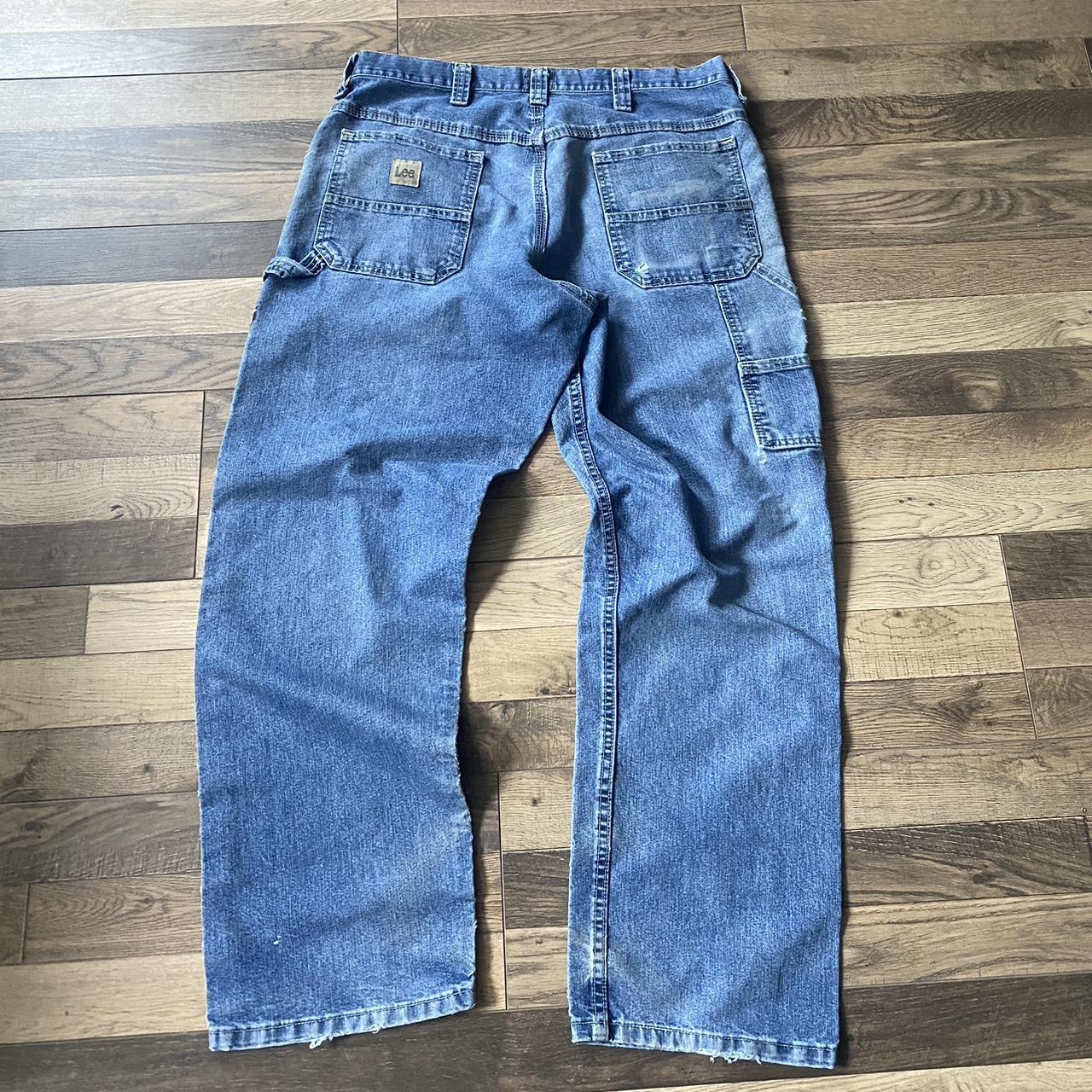 Lee loose fit vintage jeans Nice baggy... - Depop