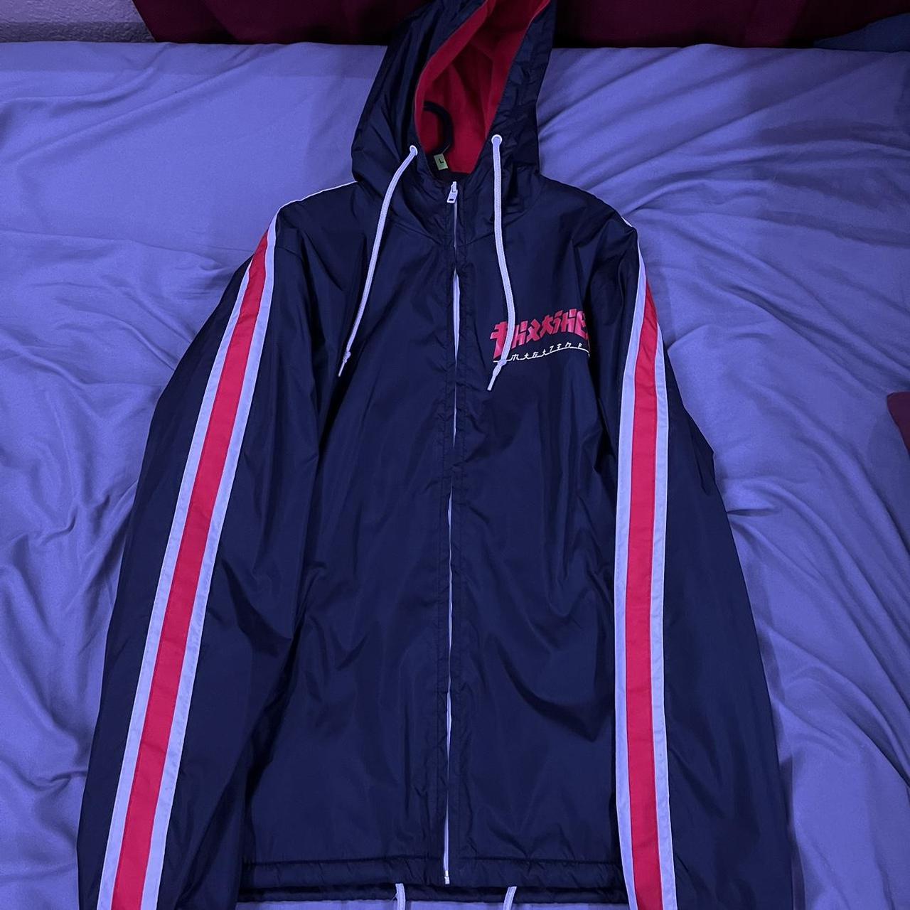 Thrasher godzilla track discount jacket