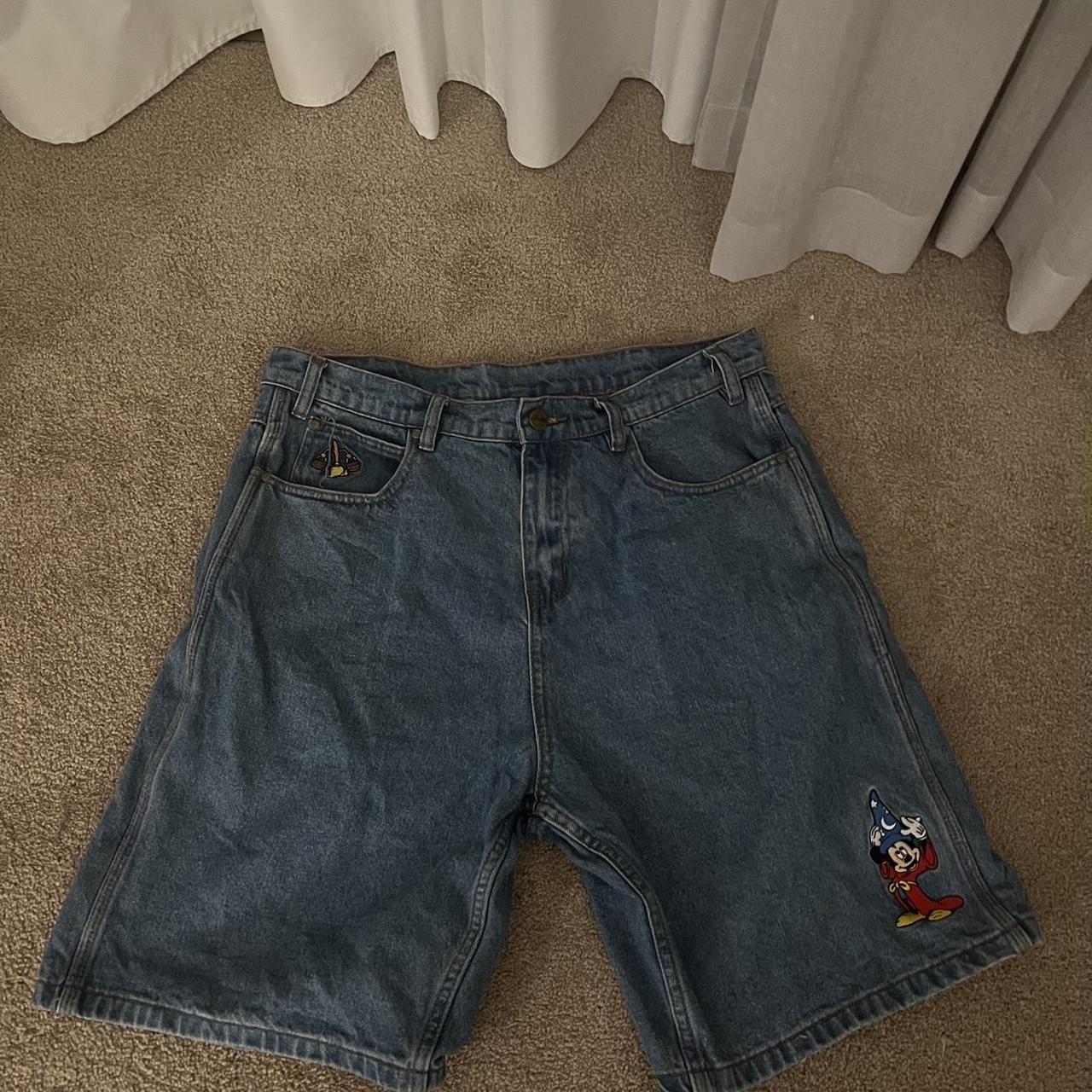 butter jorts collab with disney, bought for 110,... - Depop