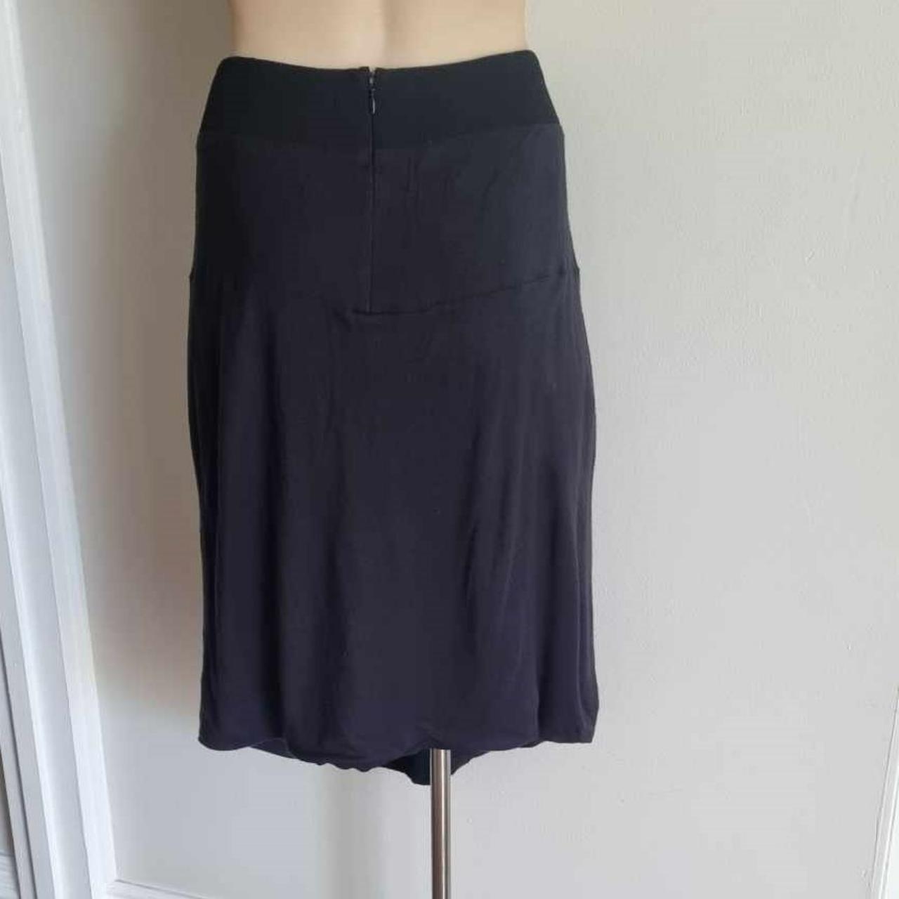 Size 14 Witchery Black Skirt Mid length black skirt... - Depop