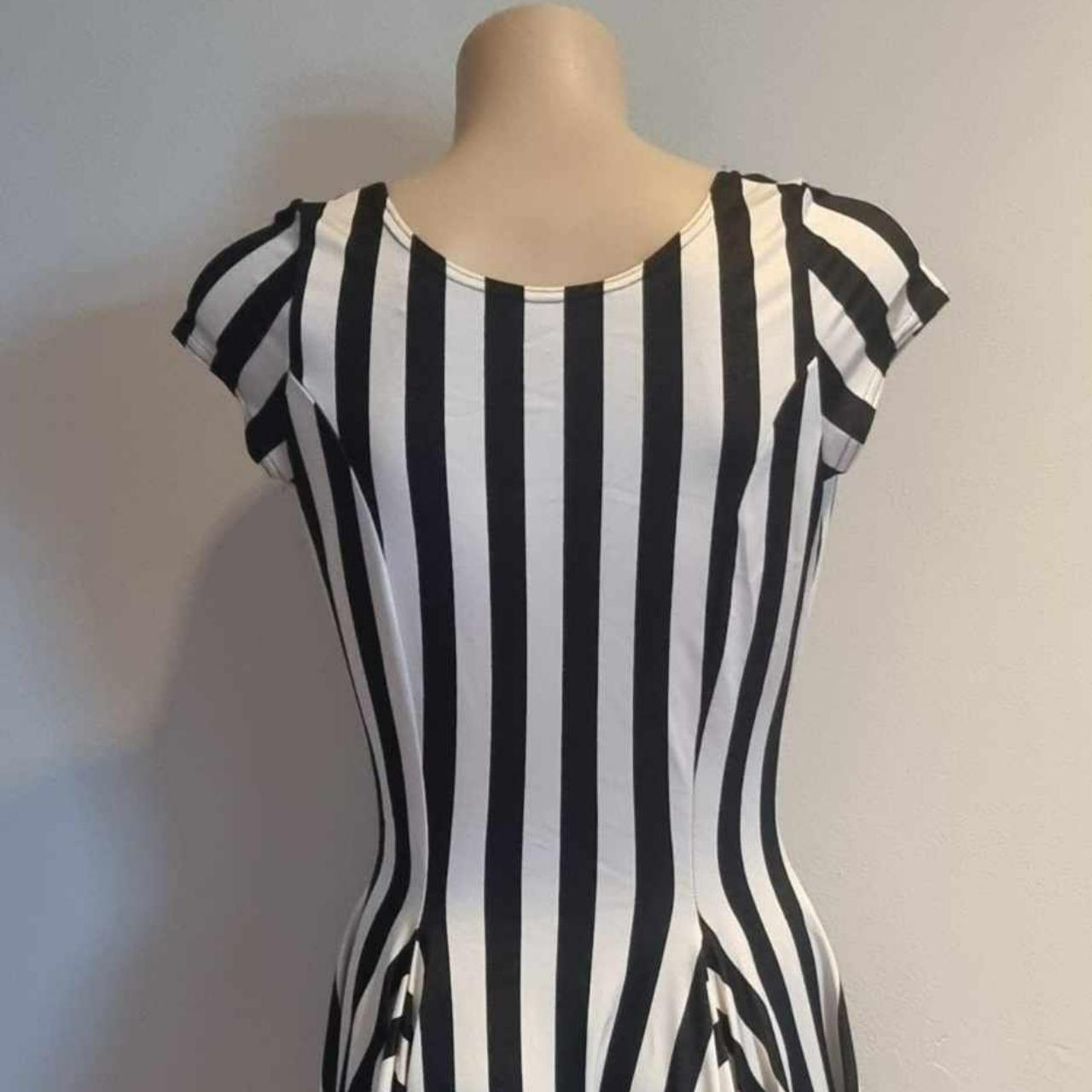 Size M Black Milk Clothing Beetlejuice Skater Dress Depop