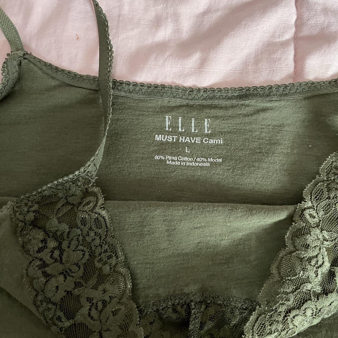 ELLE Women's Green Blouse (4)