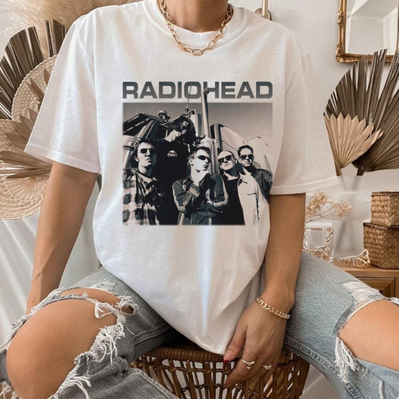 早いもの勝ち radiohead レディオヘッド tシャツ - Tシャツ/カットソー ...