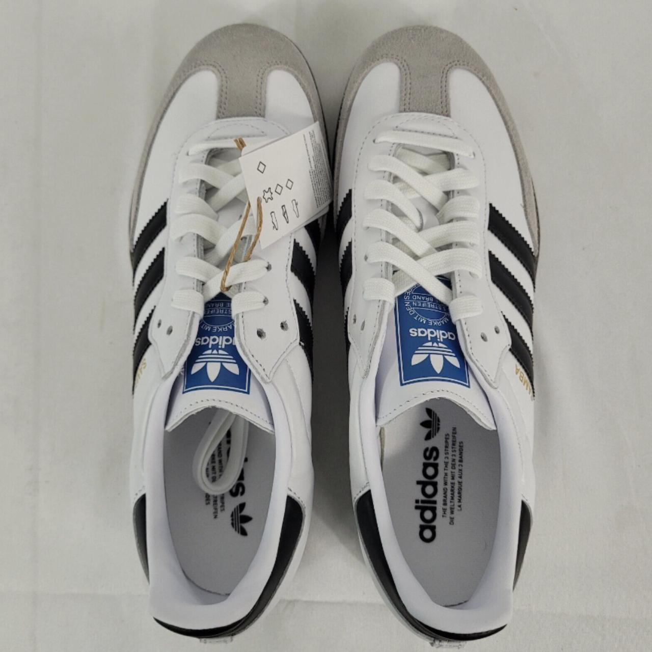 Adidas Samba OG Cloud White Core Black Men's Size... - Depop