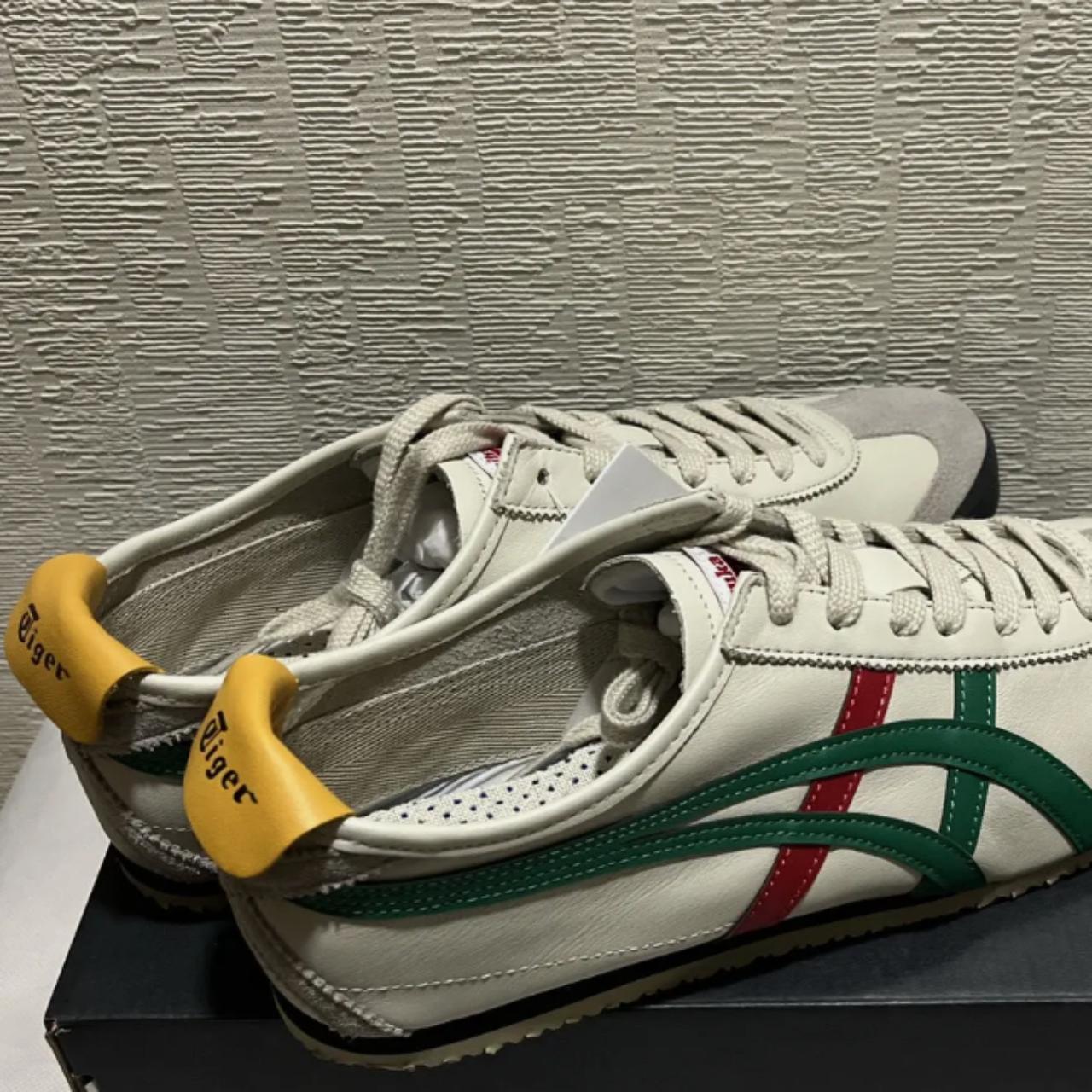 Onitsuka Tiger Mexico 66 Birch Green Depop