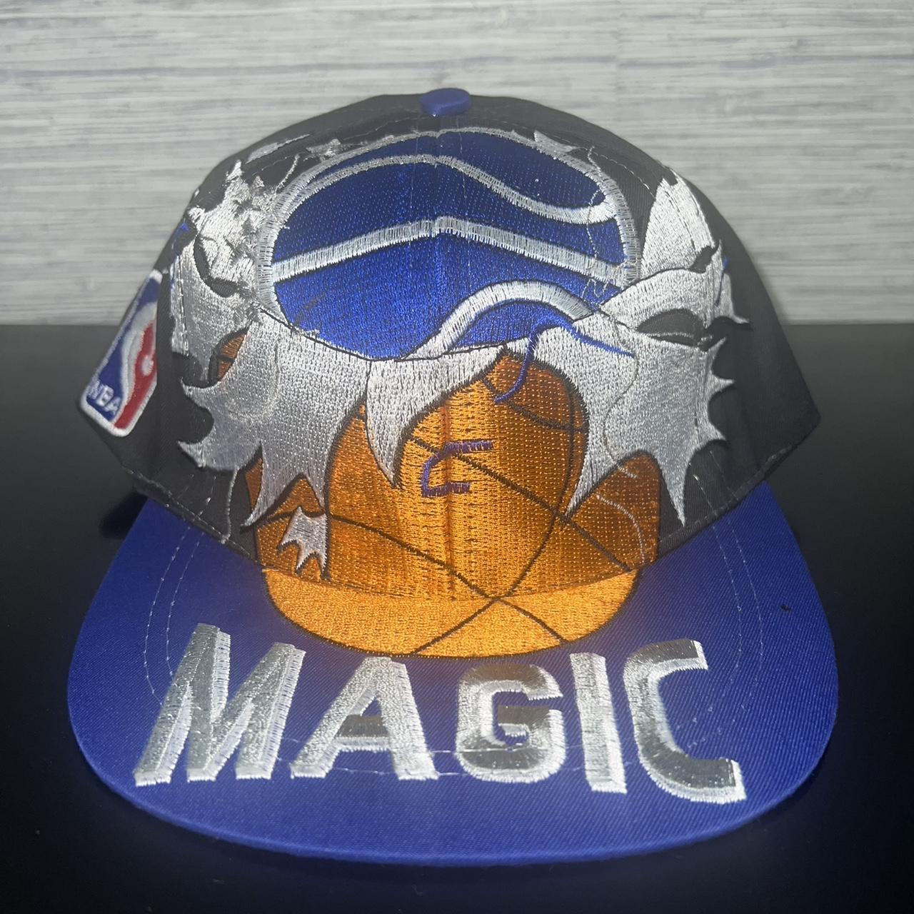 vintage orlando magic snapback 90s Logo - Depop