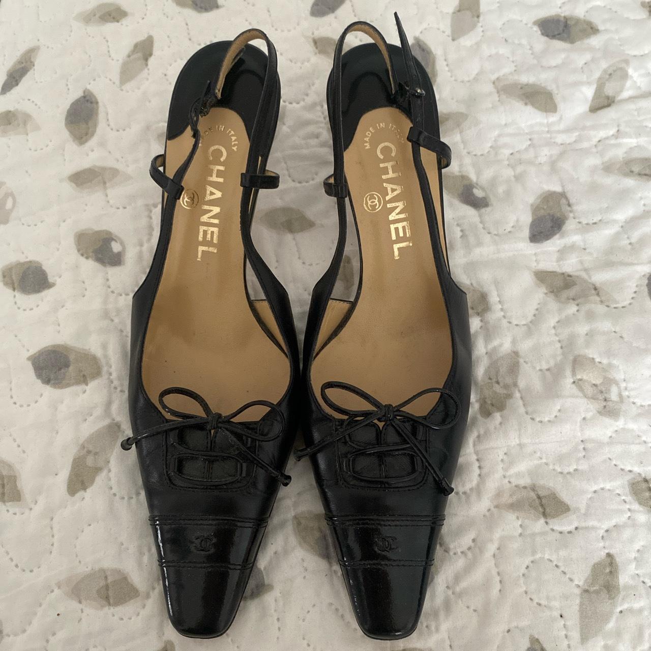 Vintage on sale chanel shoes