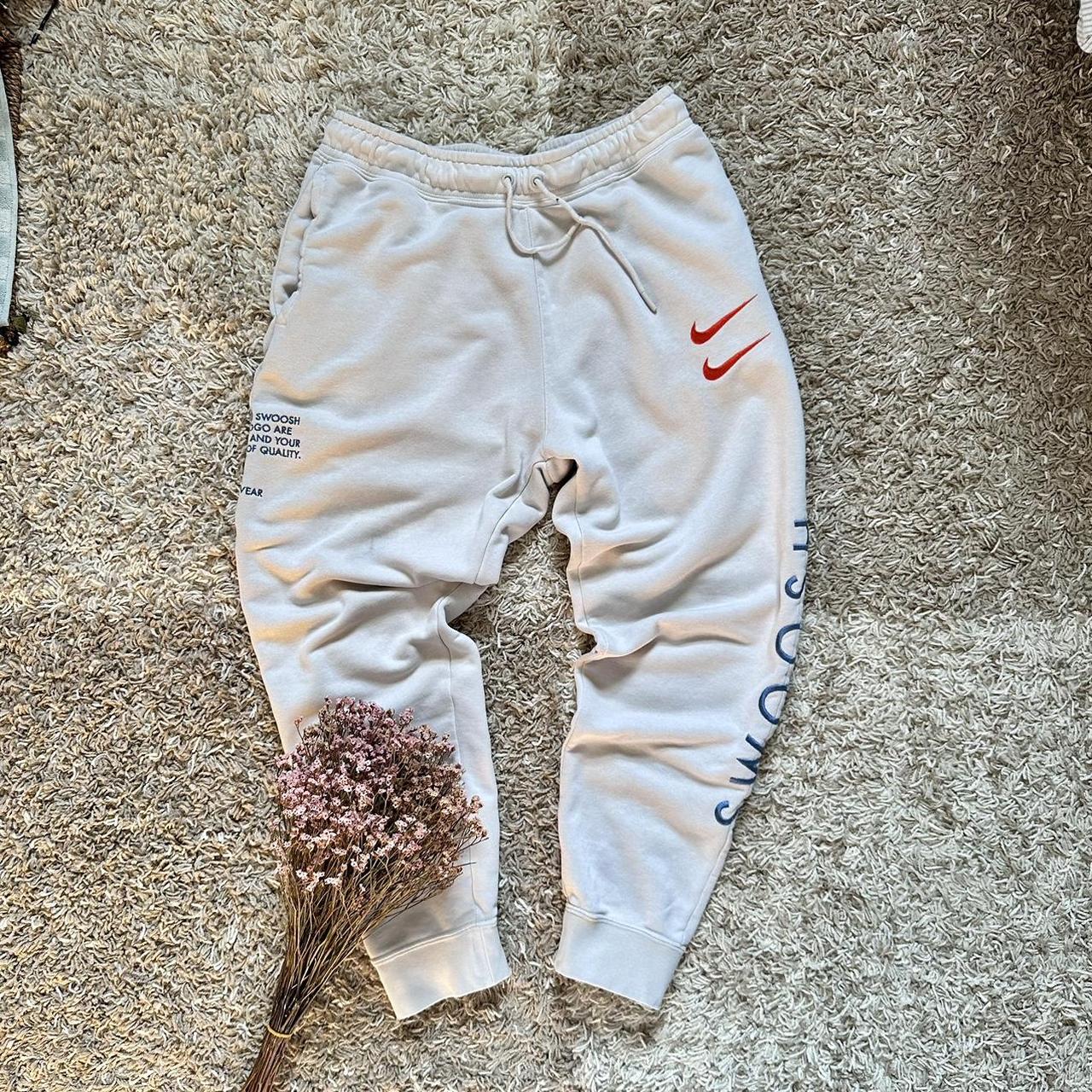 Nike Sportswear Double Swoosh Fleece Jogger Depop