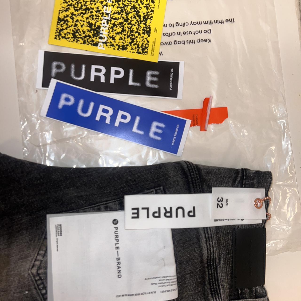 Brand new purple jeans comes with all the tags even - Depop