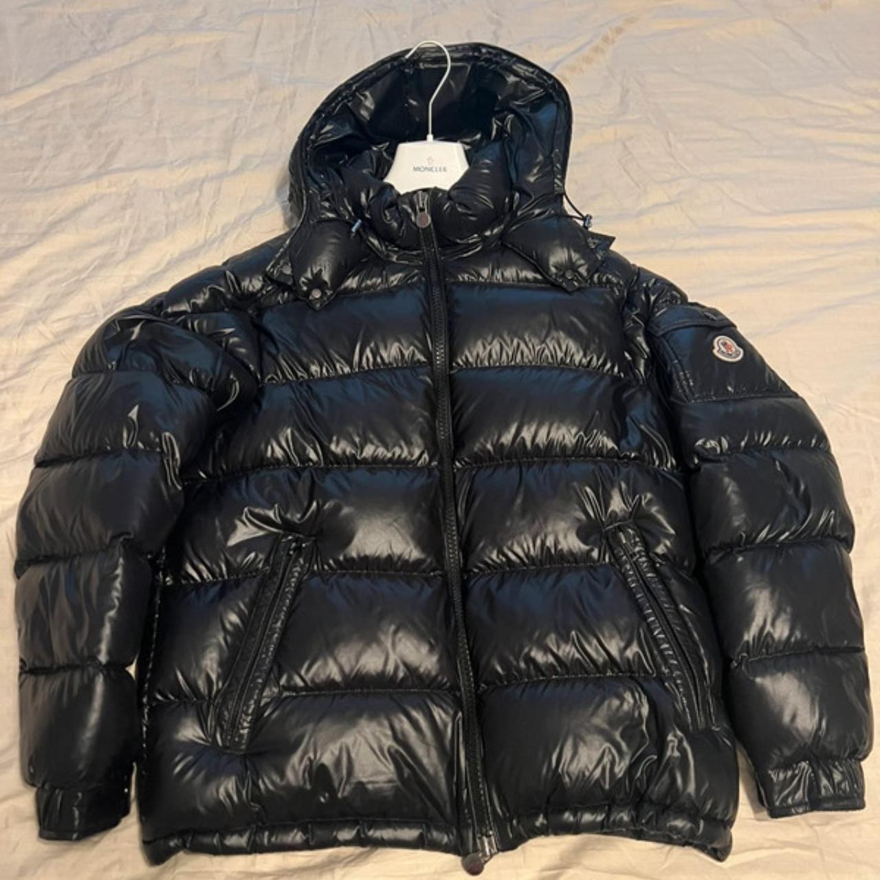 Moncler jacket puffer Maya down Like new, excellent... - Depop